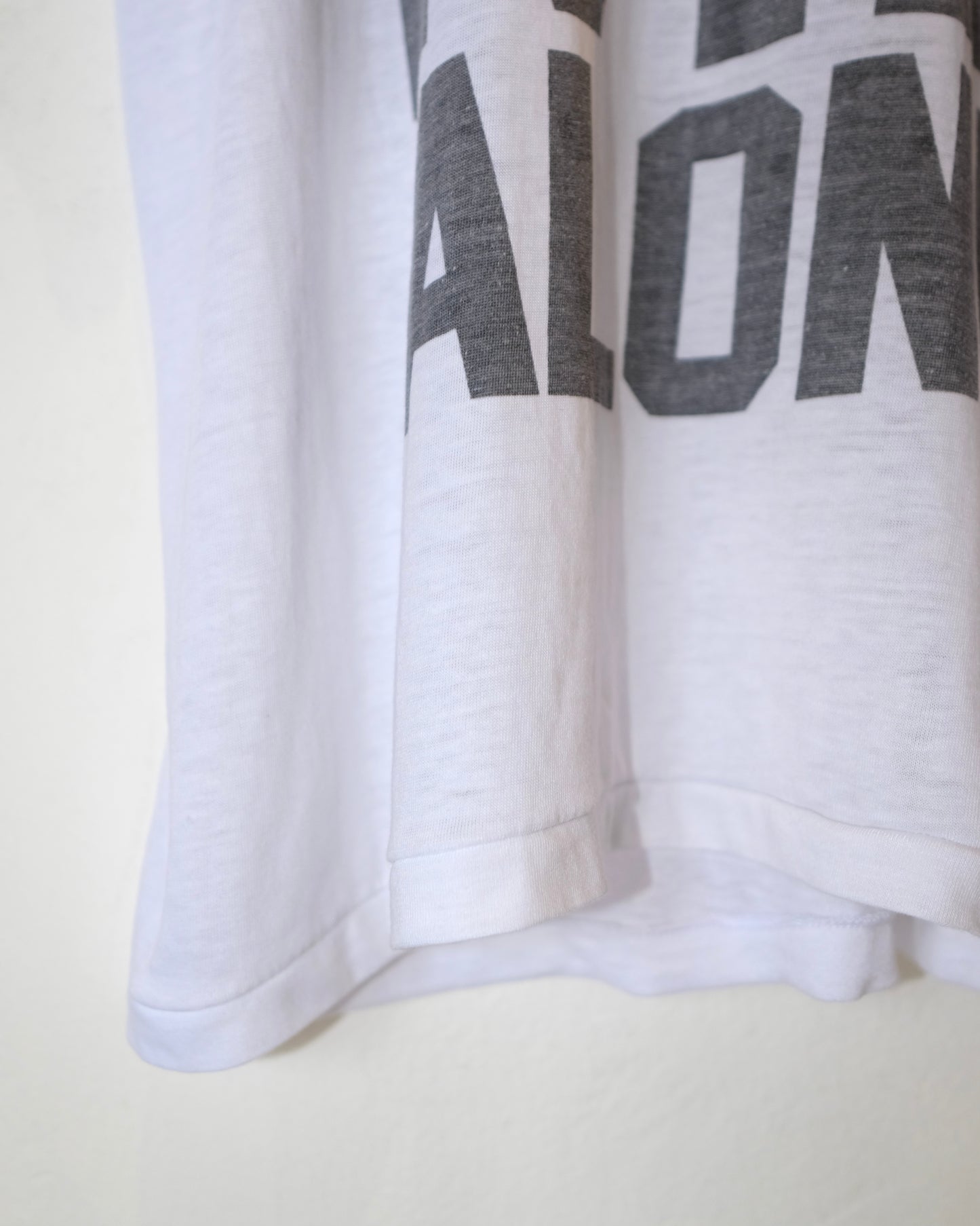 80s LEAVE ME ALONE FONT TEE