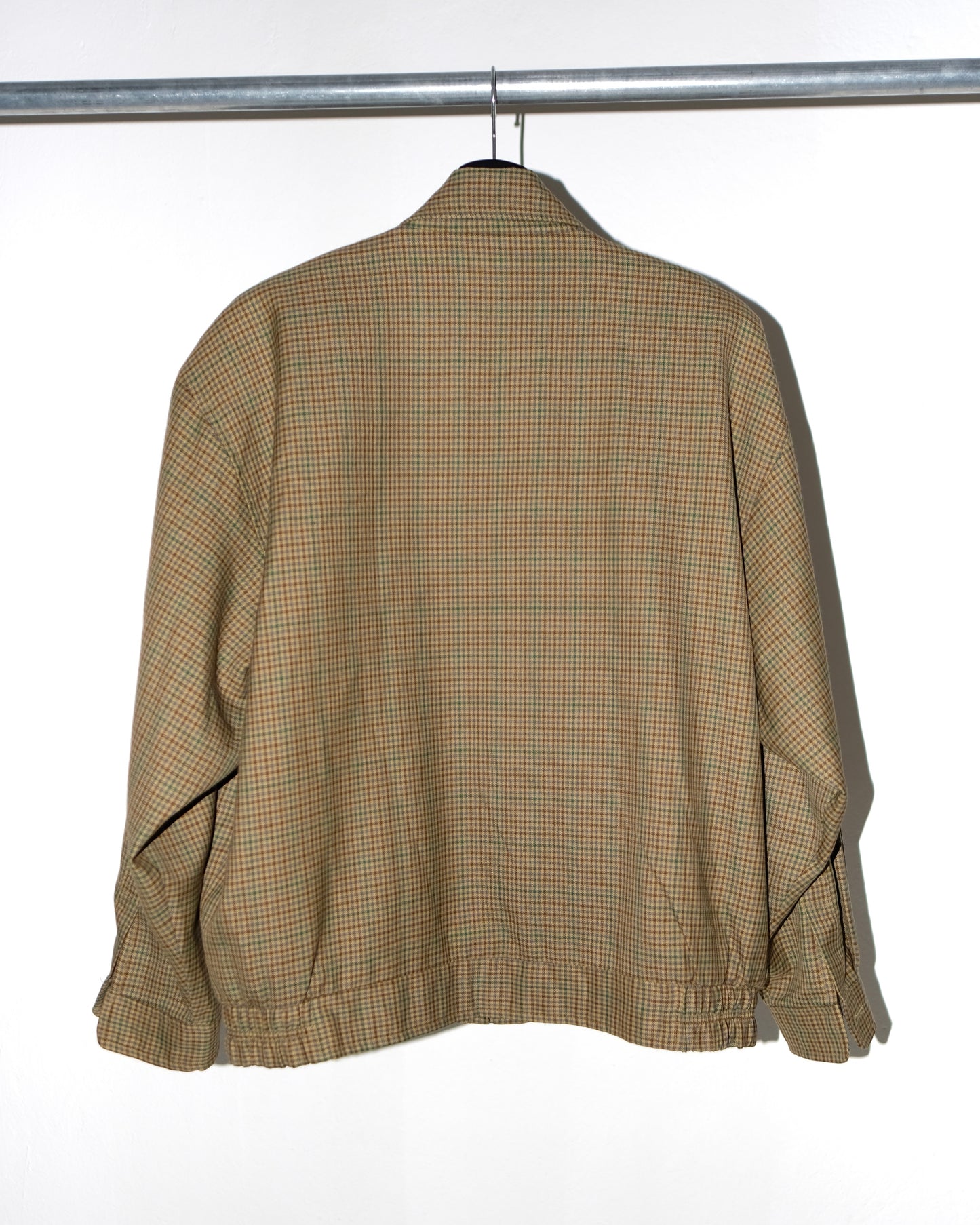 YVES SAINT LAURENT POUR HOMME HARRINGTON PLAID JACKET