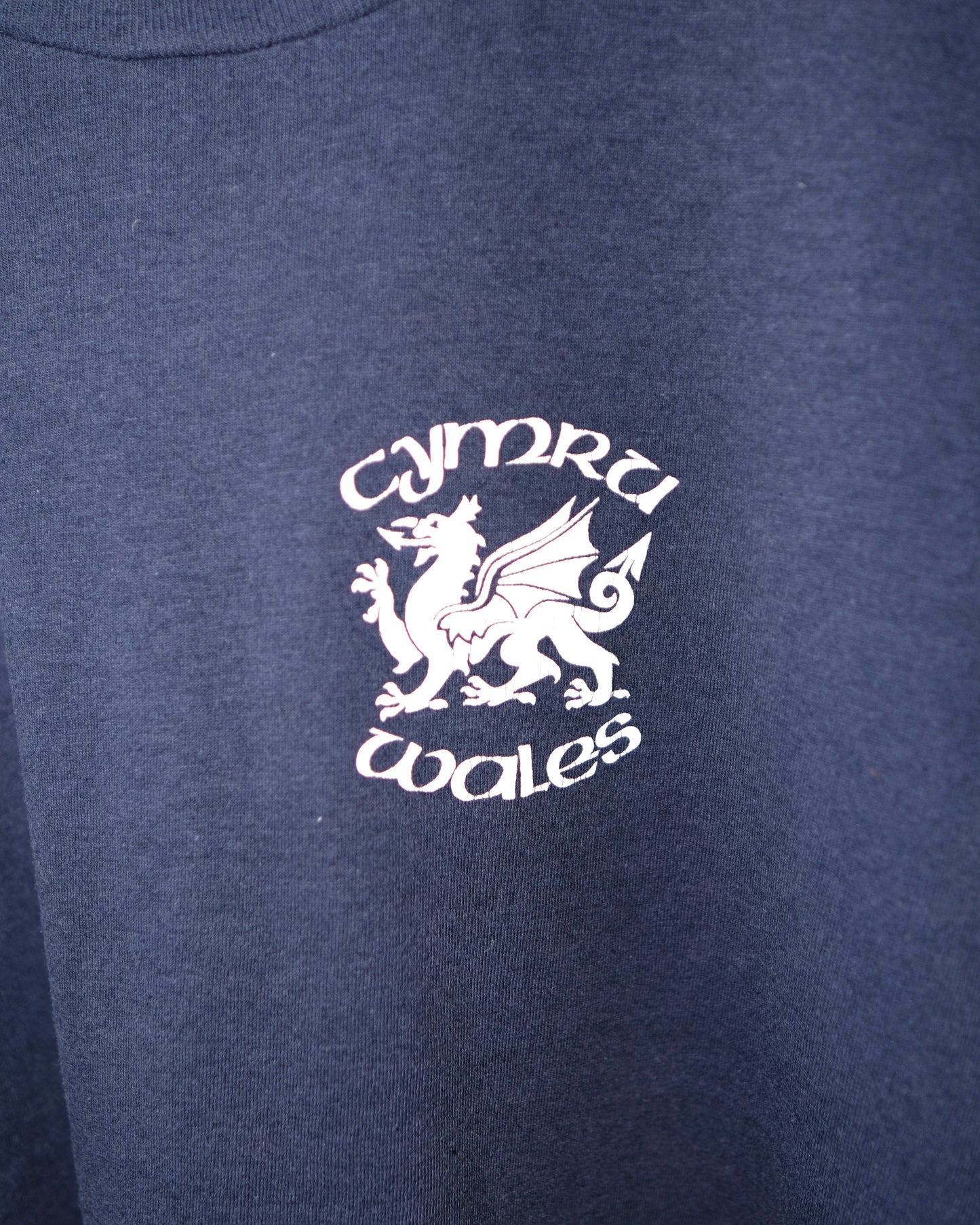 80s CYMRU WALES LOGO TEE
