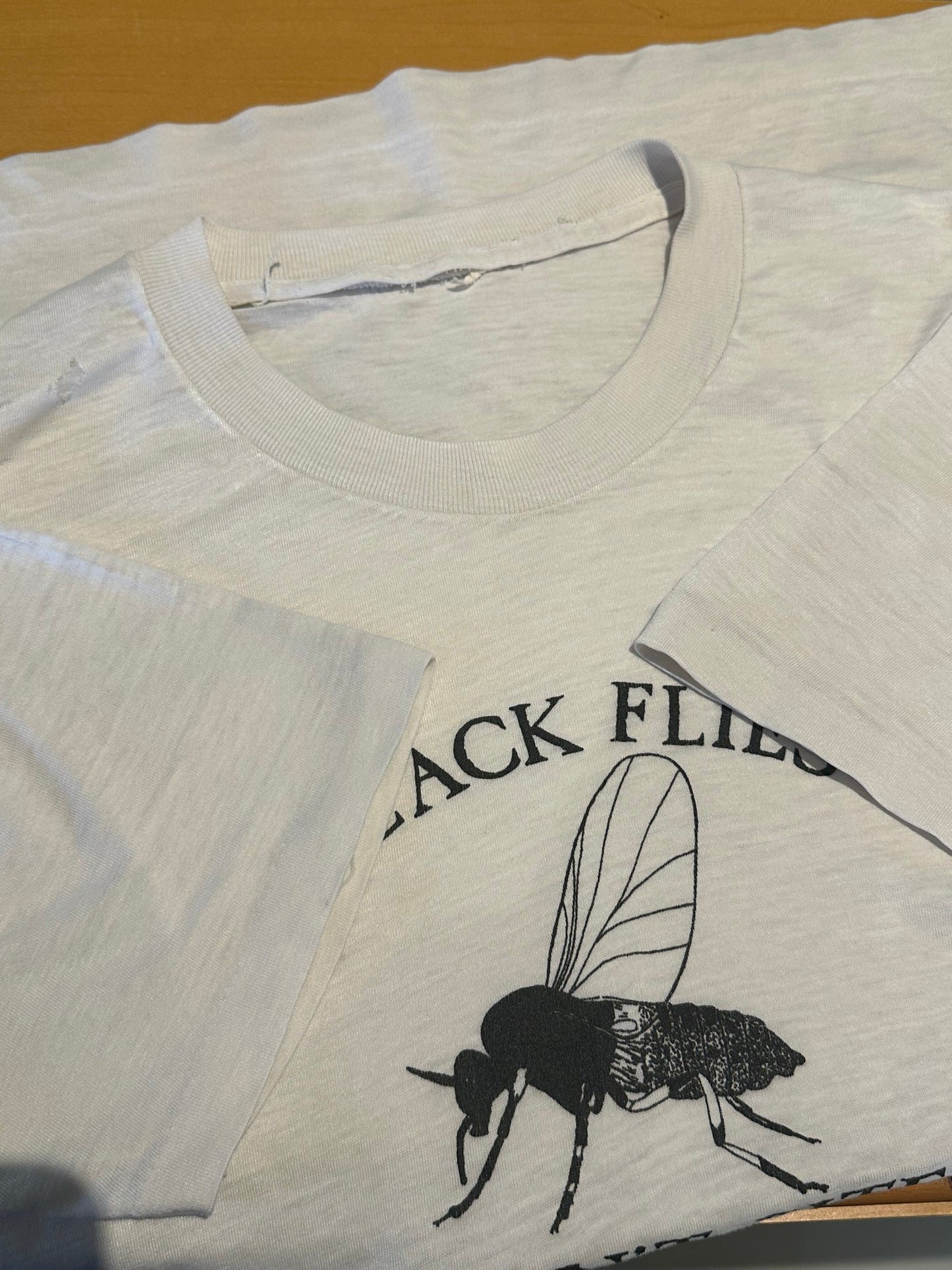 80s BLACK FILES 50/50 TEE