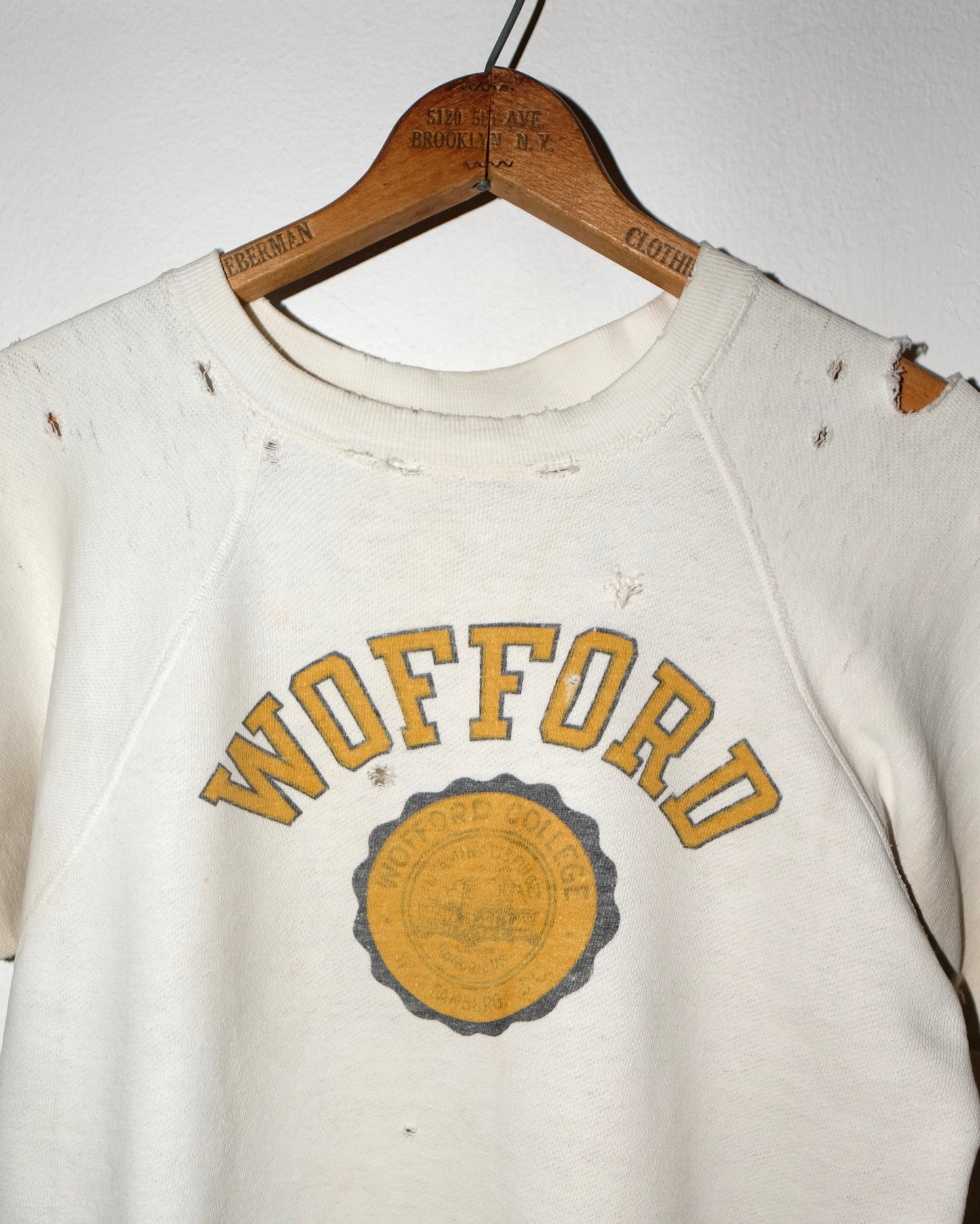50s CHAMPION RUNNING MAN “WOFFORD” SWEATSHIRT