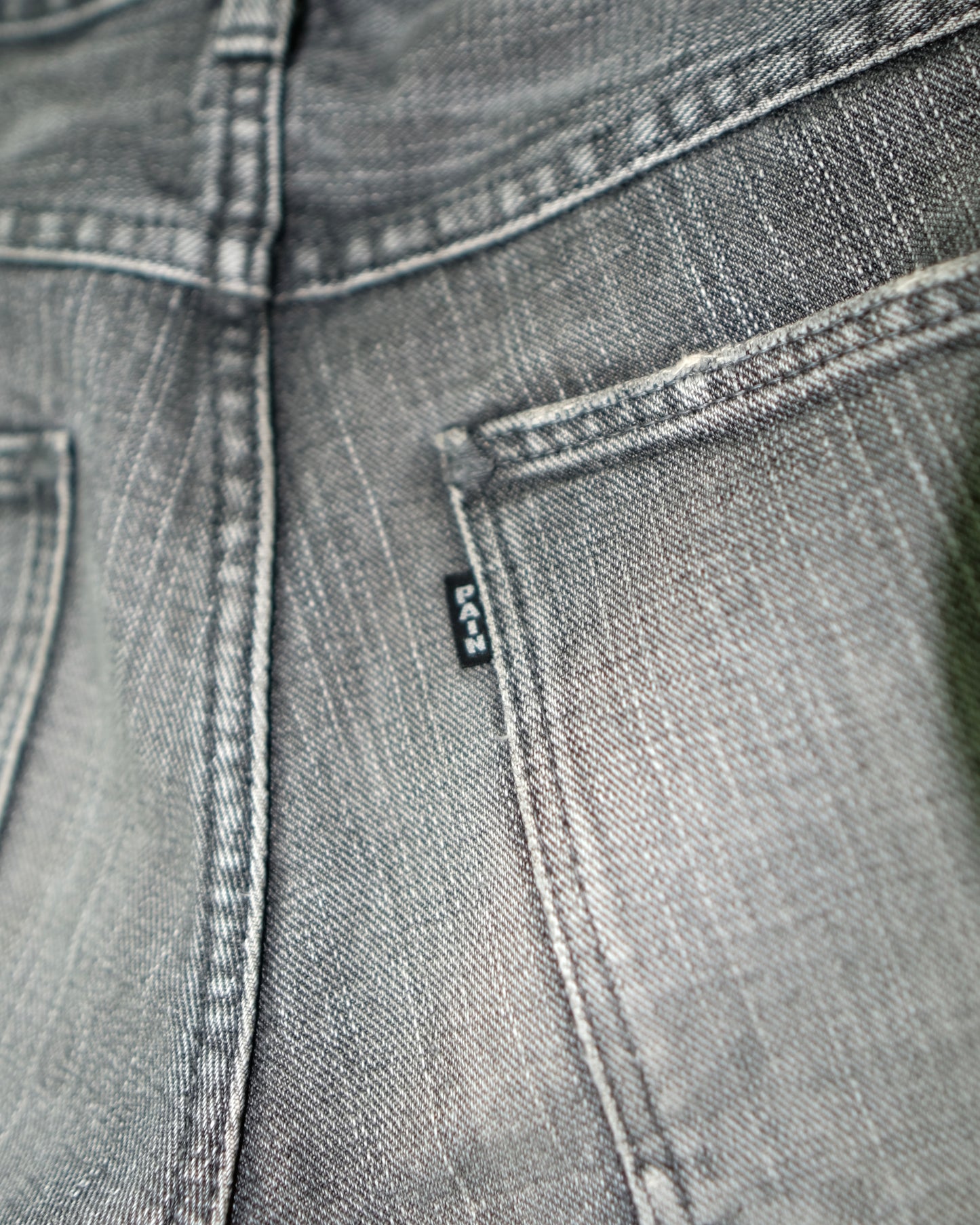 Number (N)ine AW04 GIVE PEACE A CHANCE PATCH DENIM
