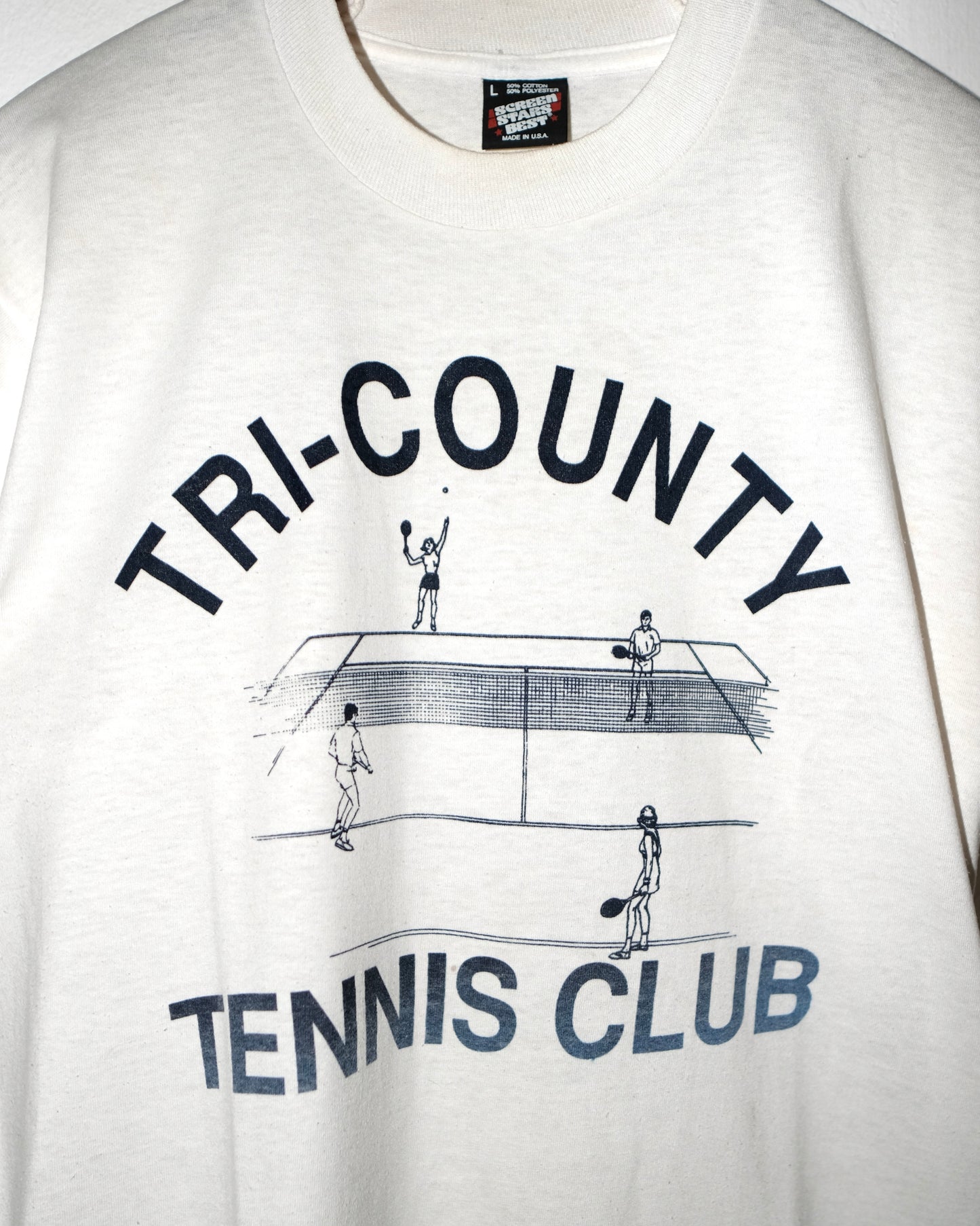 80s TRI-COUNTY TENNIS CLUB TEE