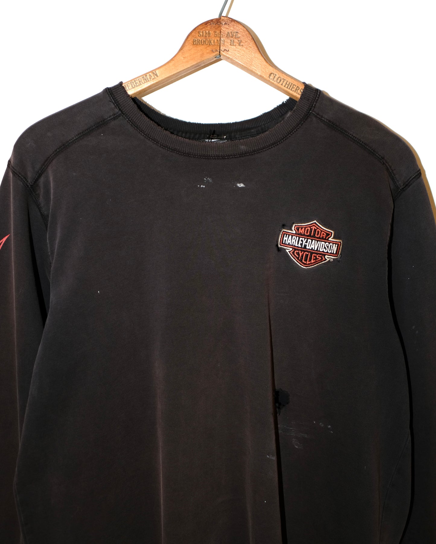 90s HARLEY DAVIDSON LONG SLEEVE FADED