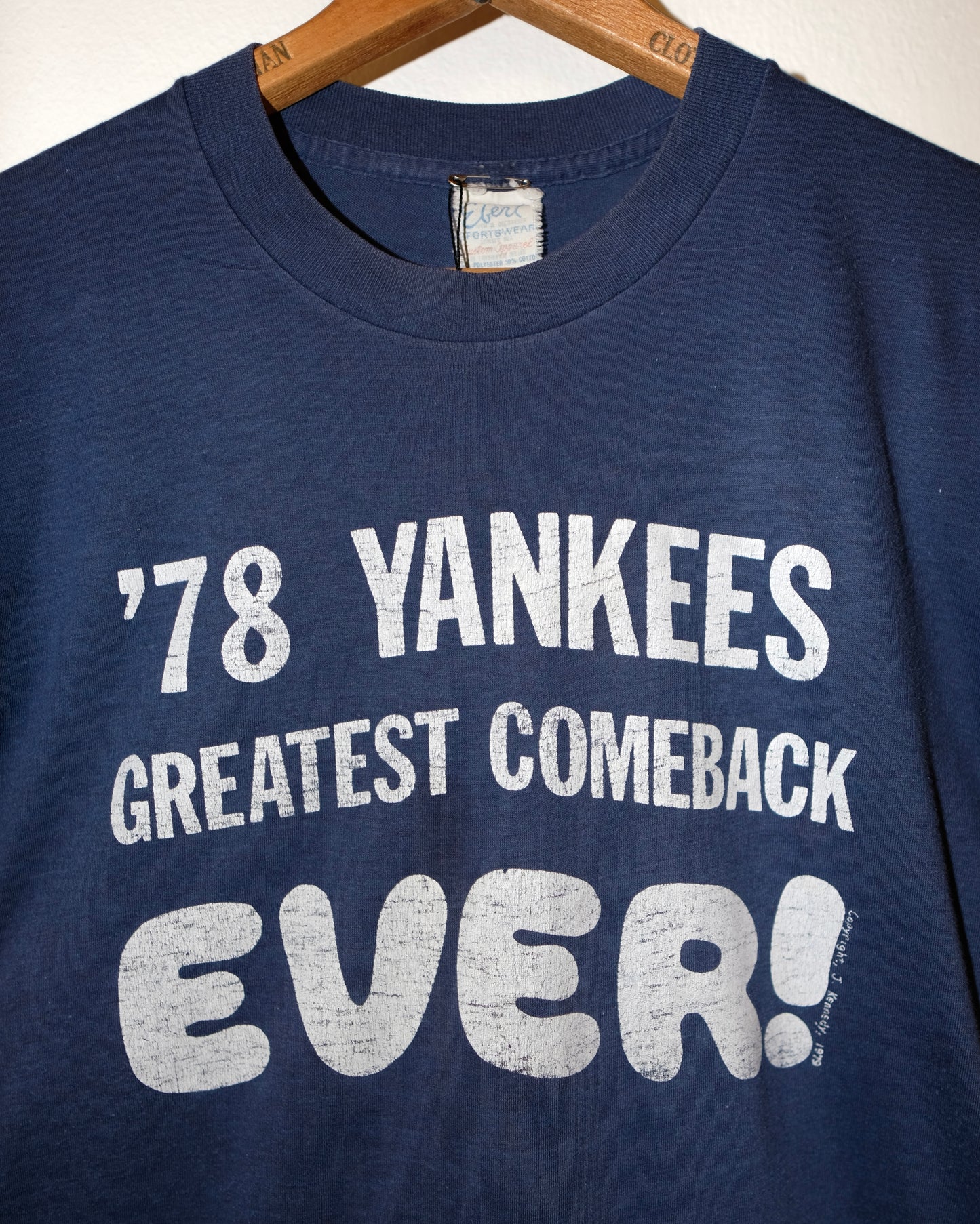 70s FONT TEE ‘78 YANKEES’