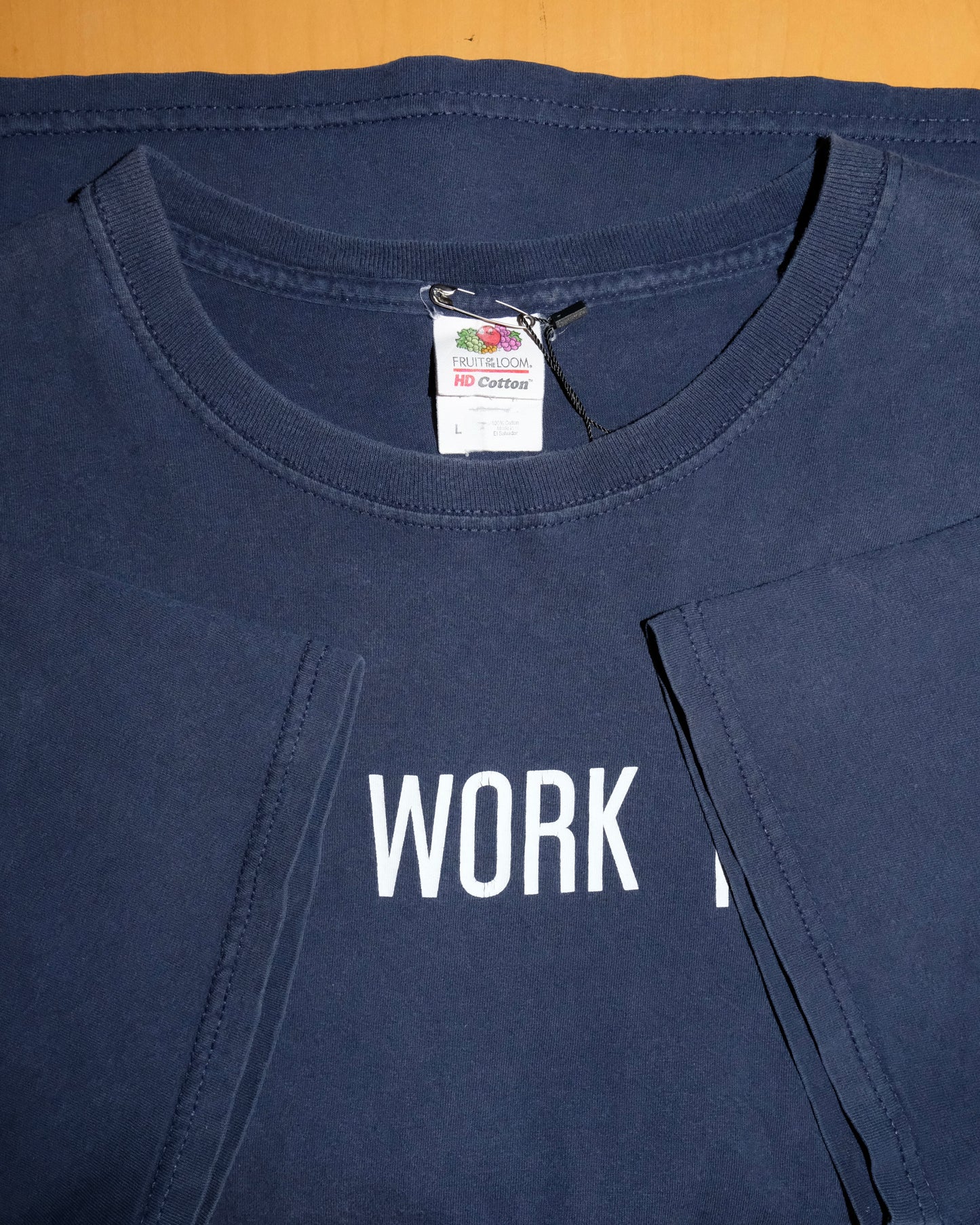 00s "LIVE WORK PLAY" FONT TEE
