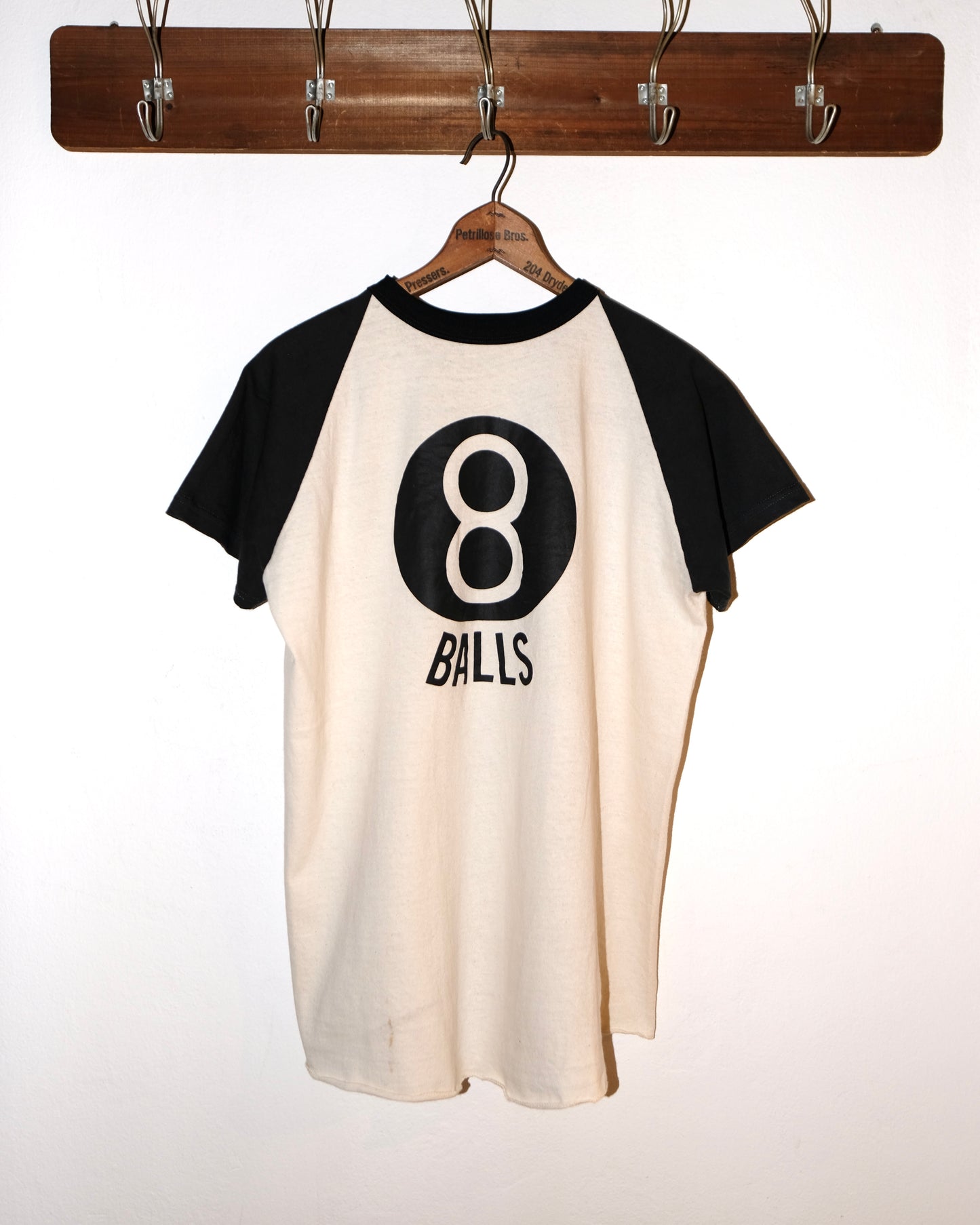 70s RUSSELL MARTY TWO-TONE 8 BALLS TEE