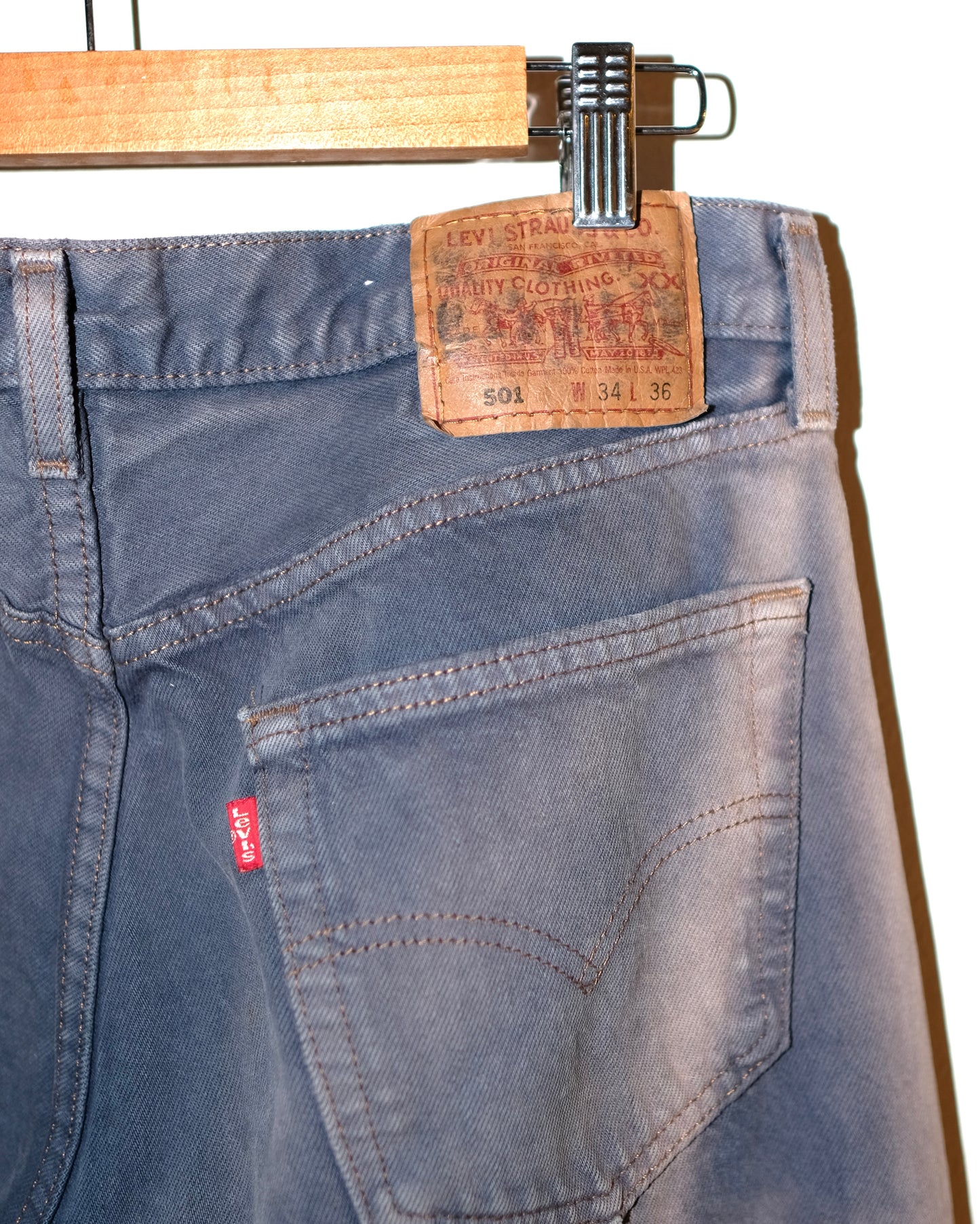 LEVI’S 501 / 32x46 TIE-DYE GARMENTS