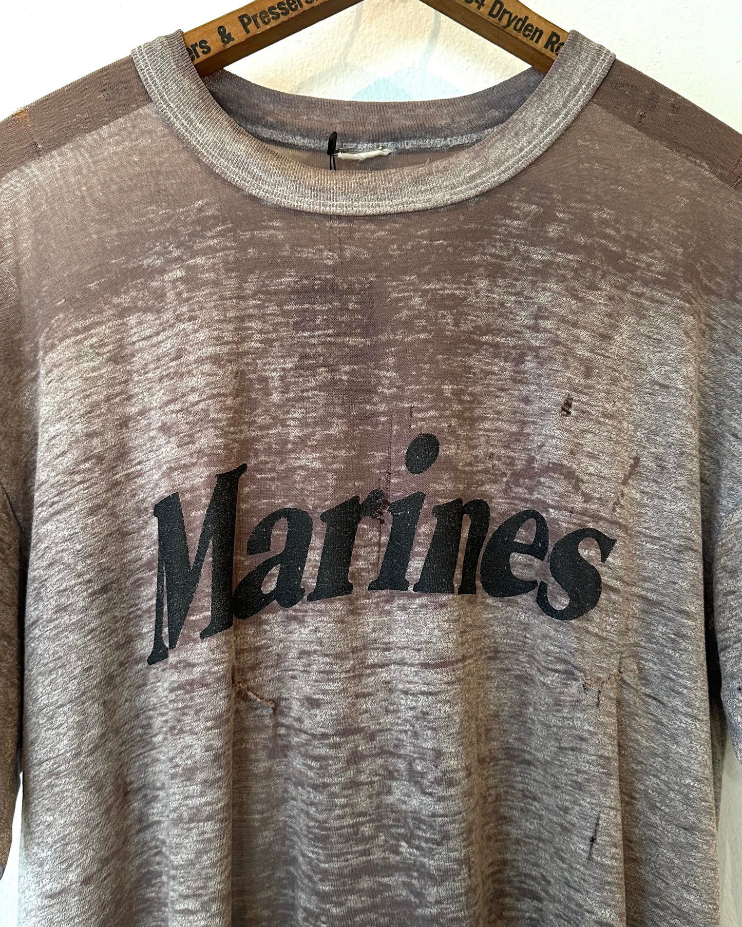 80s U.S. MARINE DISTRESSED TEE