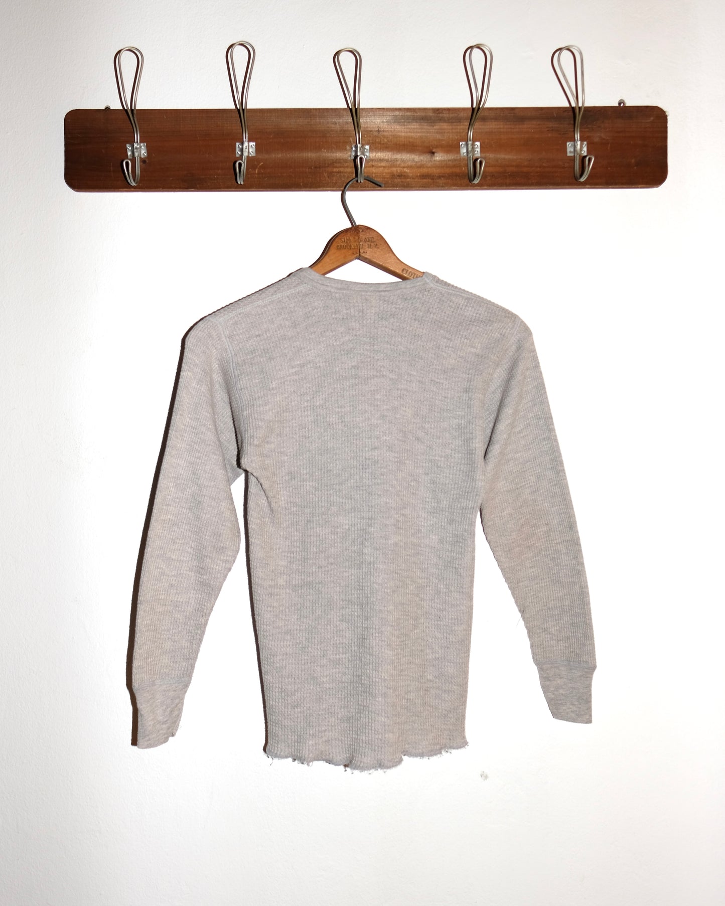 WAFFLE UNDER SHIRT GREY