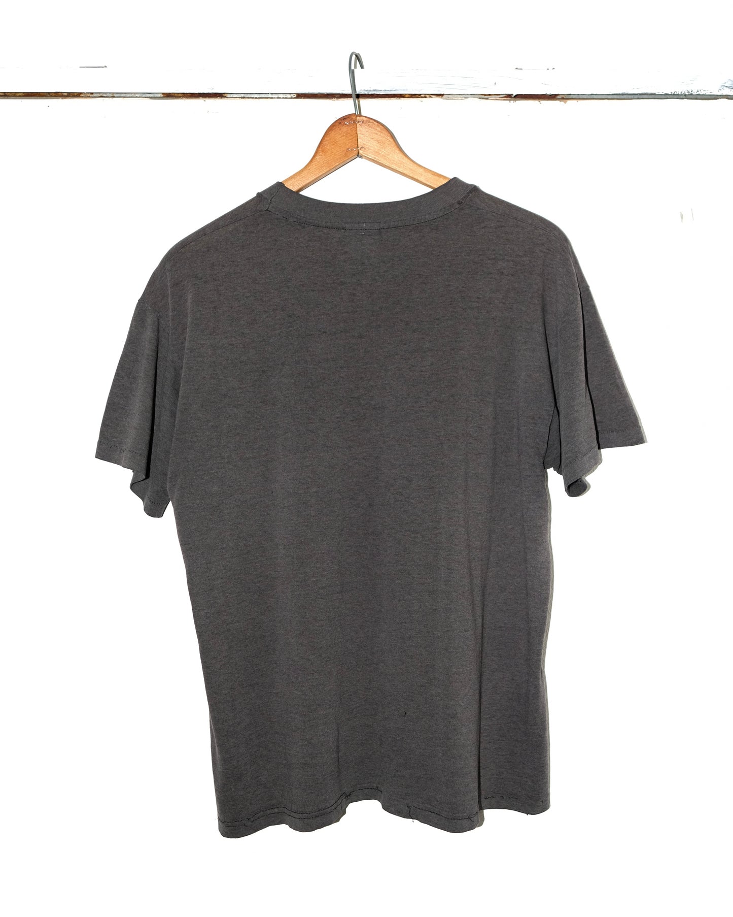 90s HANES HEAVYWEIGHT 50/50 DARK GREY TEE