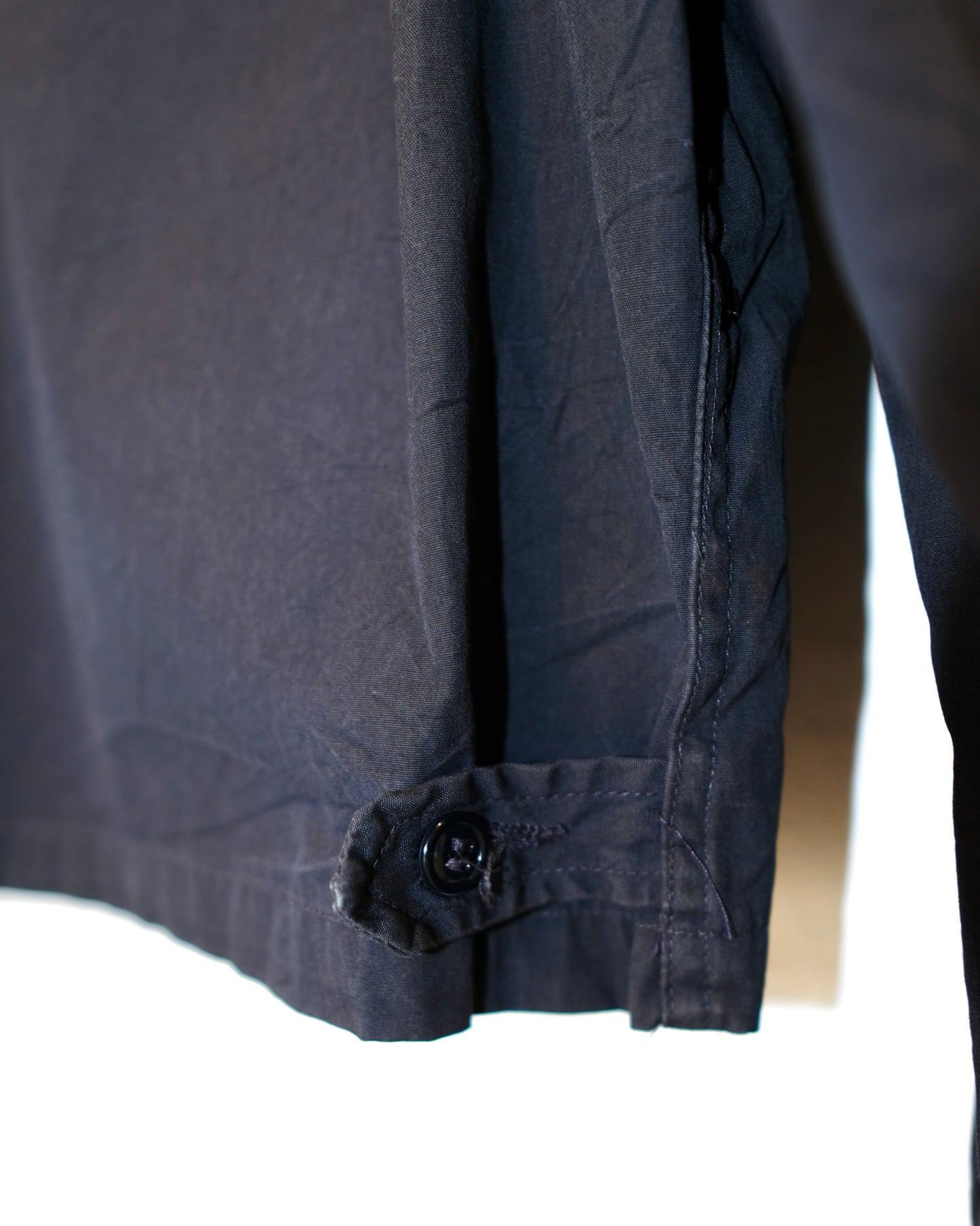 80s NAVY DECK ZIP-UP JACKET