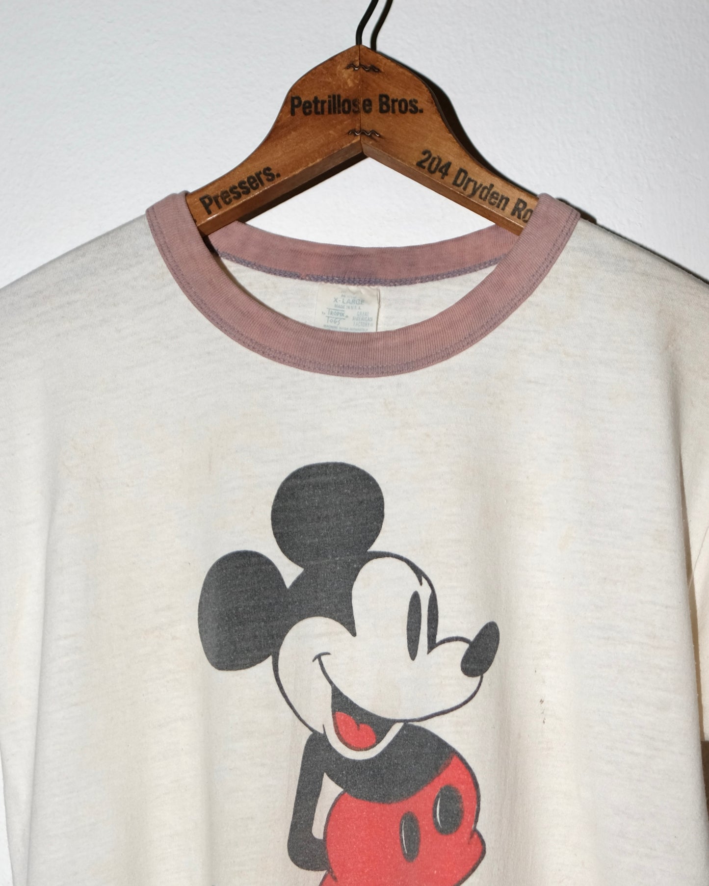 80s MICKEY MOUSE RINGER TEE