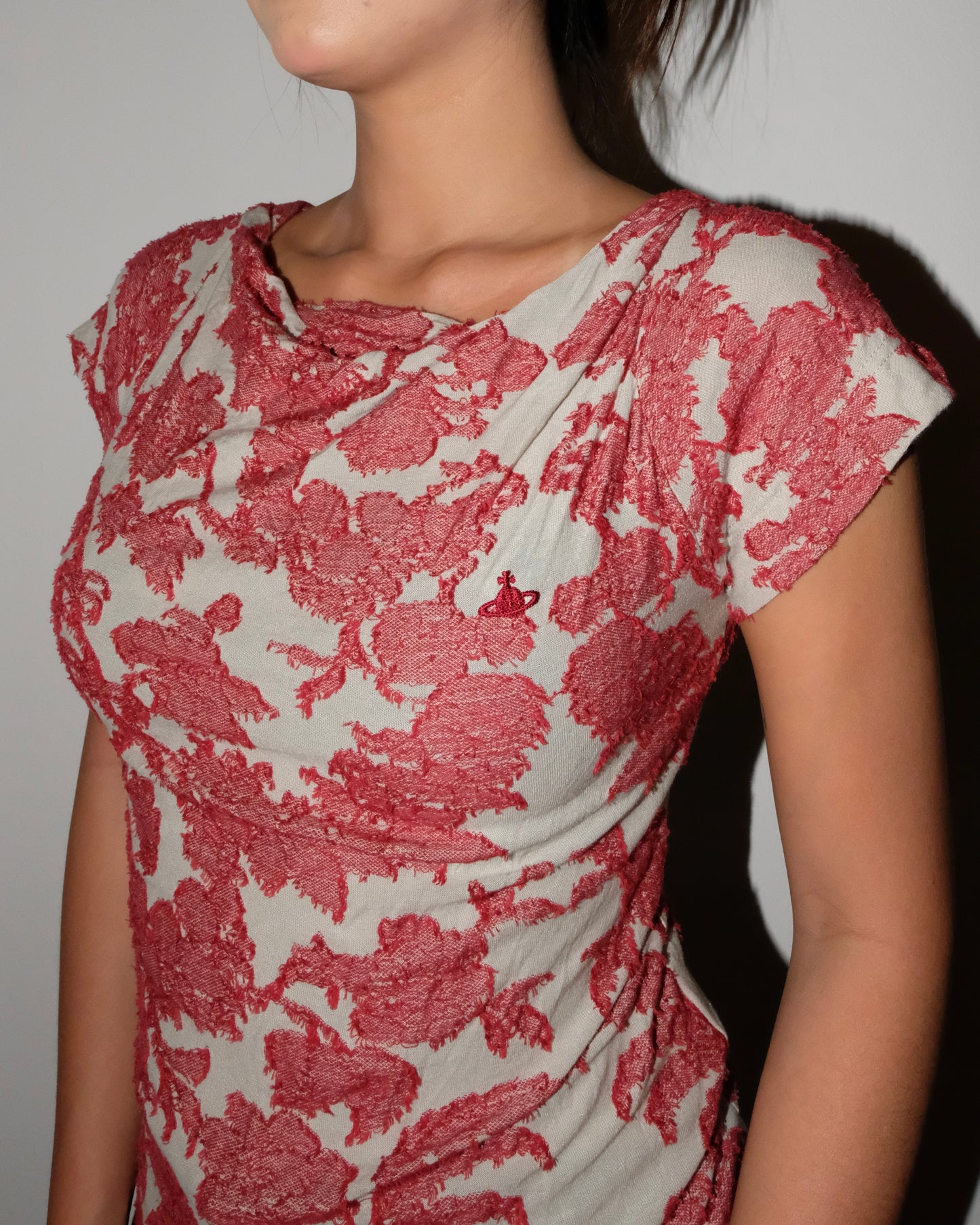 VIVIENNE WESTWOOD RED LABLE SHORT SLEEVE TOP
