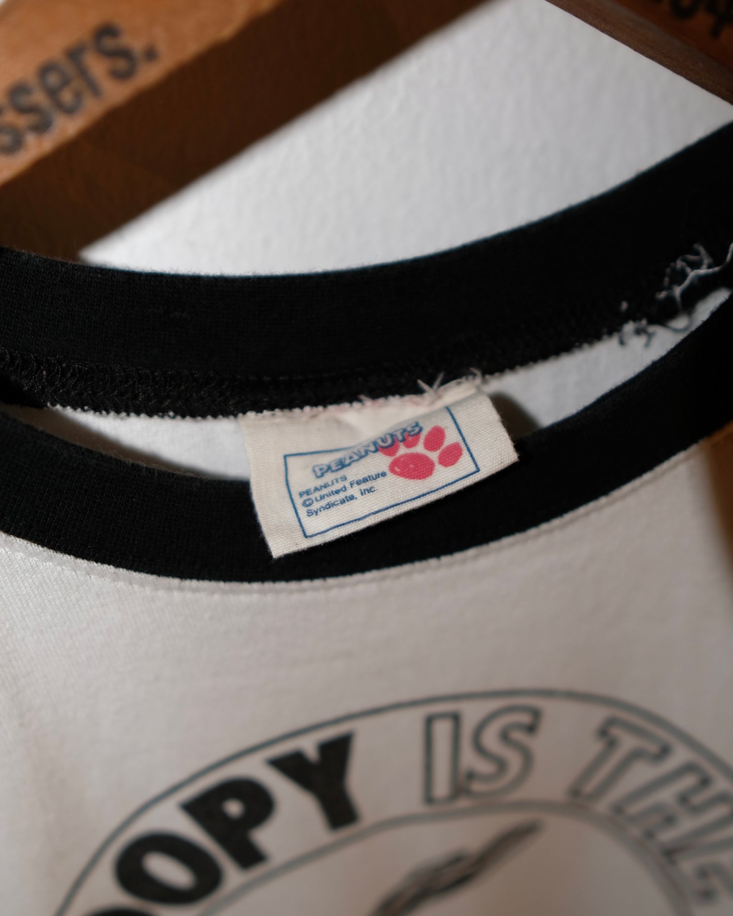 RINGER TWO TONE SNOOPY TEE