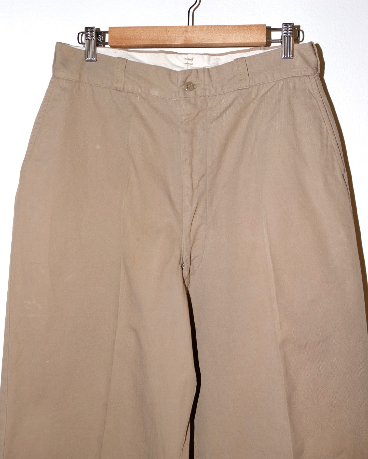 60s U.S. ARMY MILITARY KHAKIS TROUSER PANT