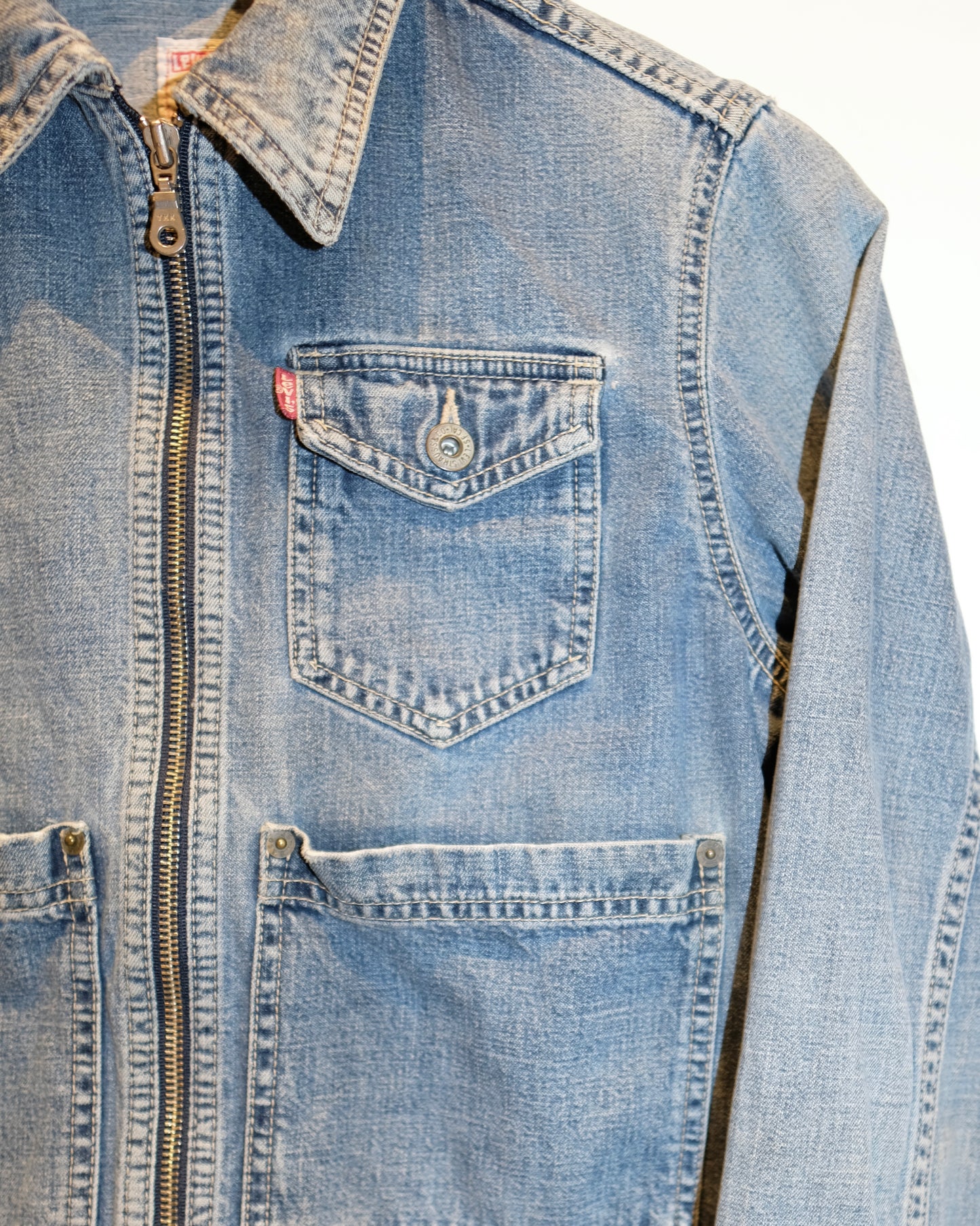 90s LEVI’S DRY GOODS DENIM ZIP-UP JACKET