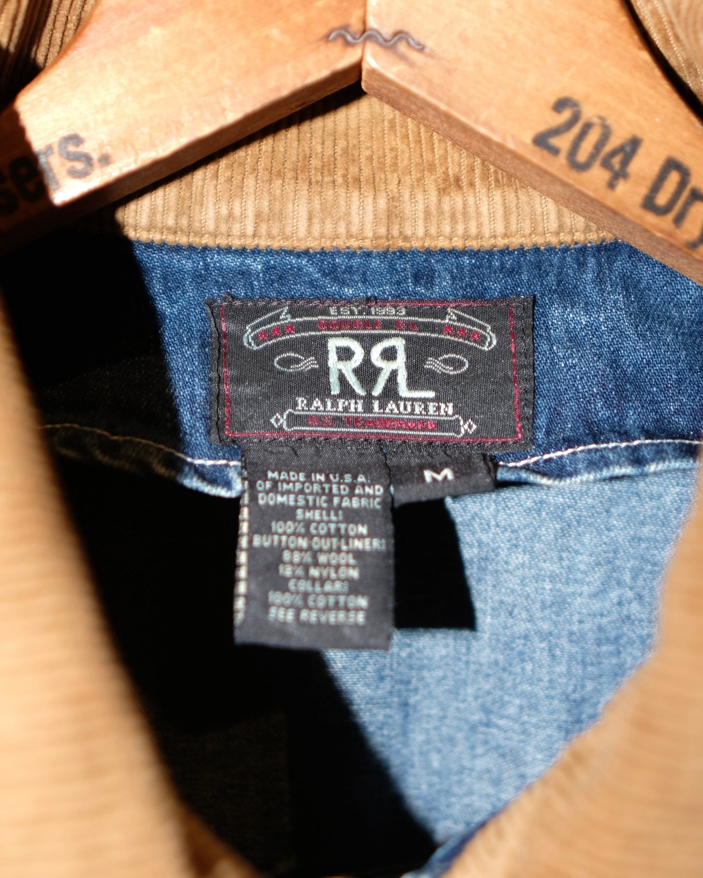 RRL RALPH LAUREN WORK JACKET MADE IN U.S.A