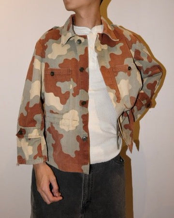 60s ITALIAN SAN MARCO CAMO JACKET