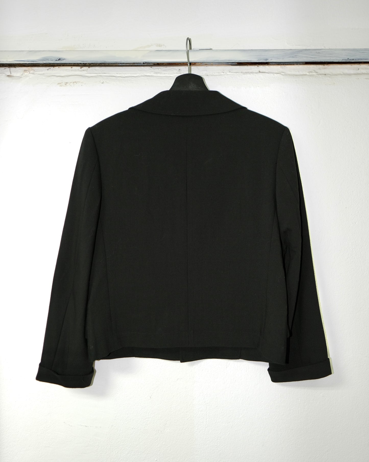 1990s tricot COMME des GARCONS ROUND COLLAR JACKET