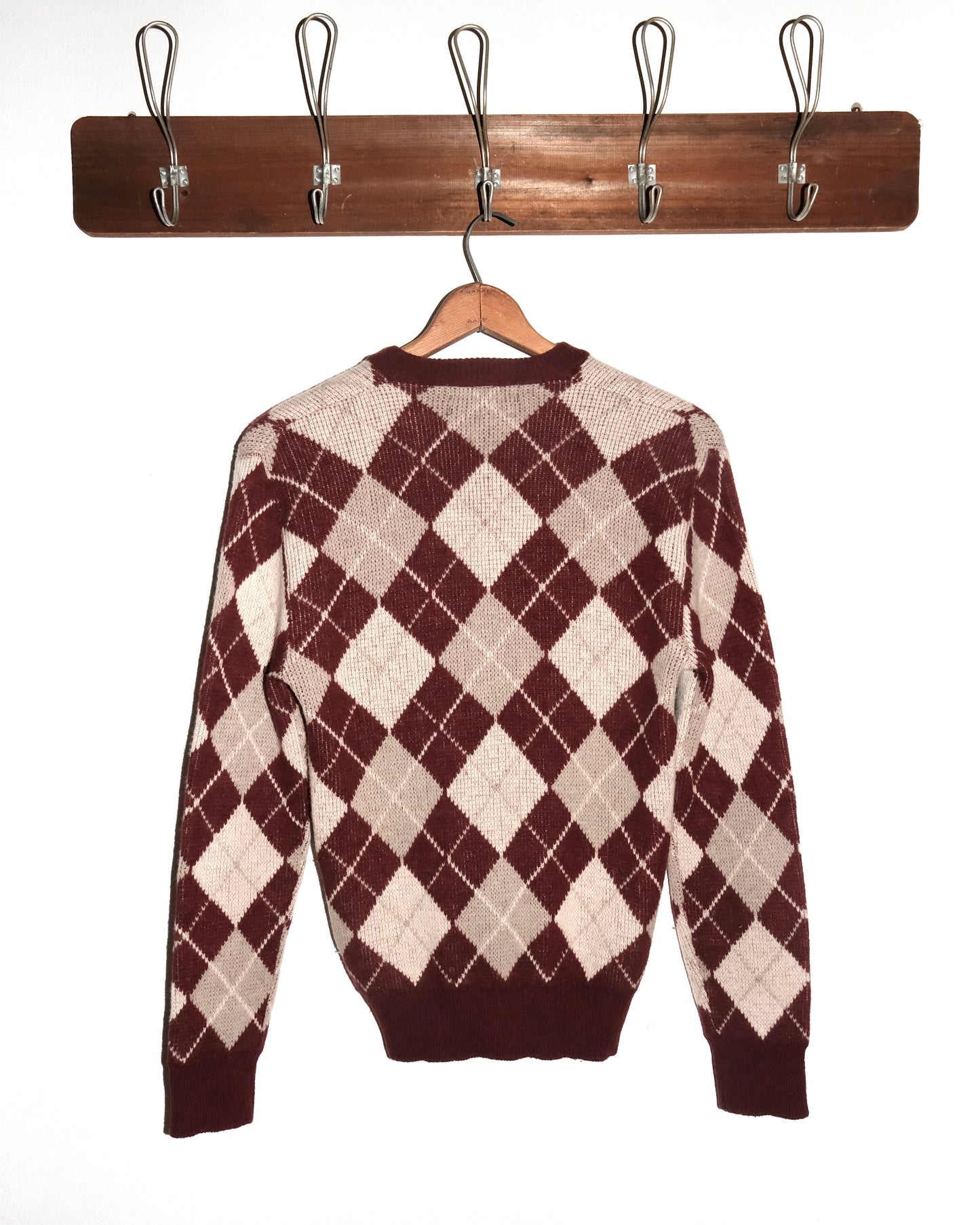 90s WRANGLER V NECK KNIT PULL OVER SWEATSHIRT