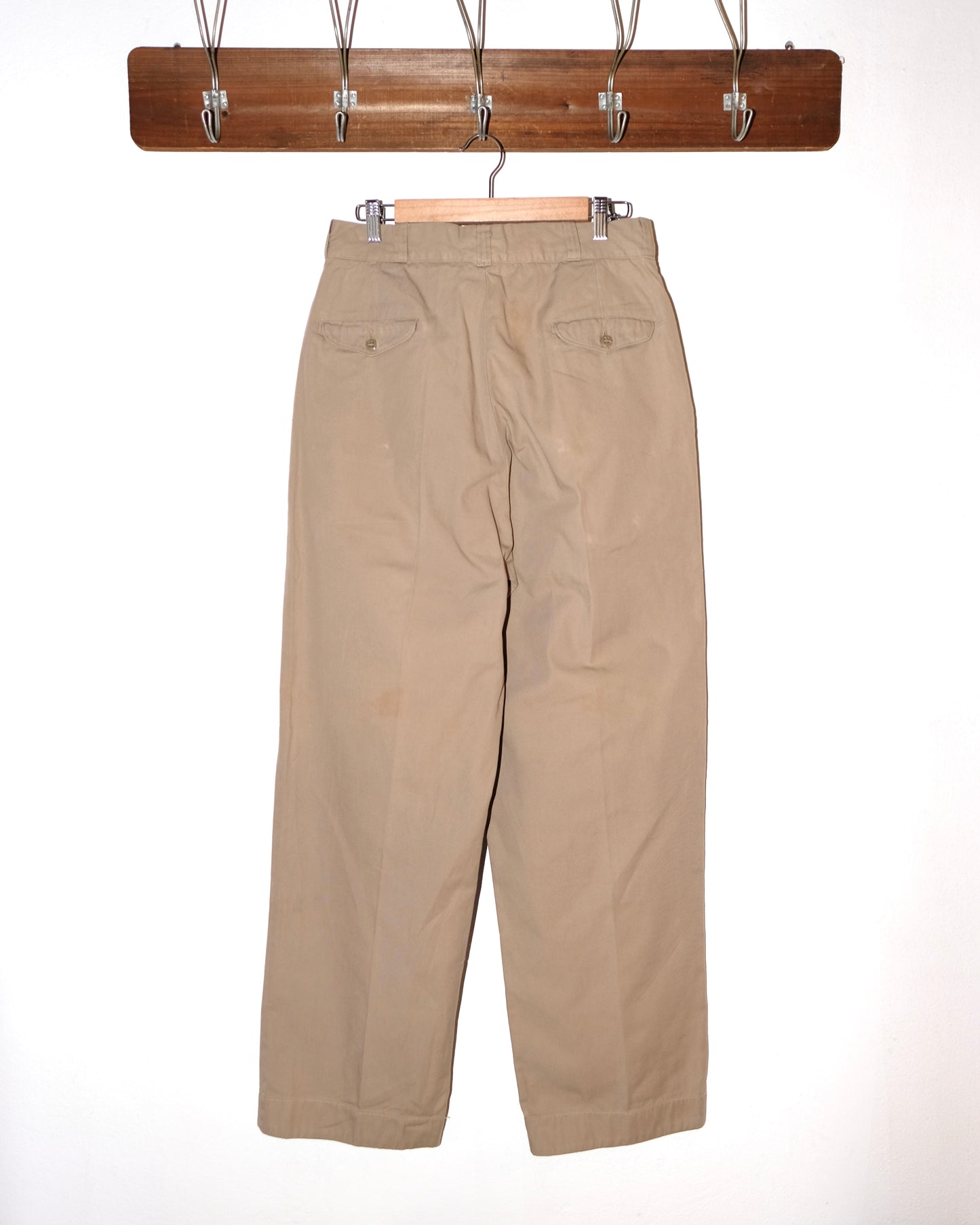 60s U.S. ARMY MILITARY KHAKIS TROUSER PANT