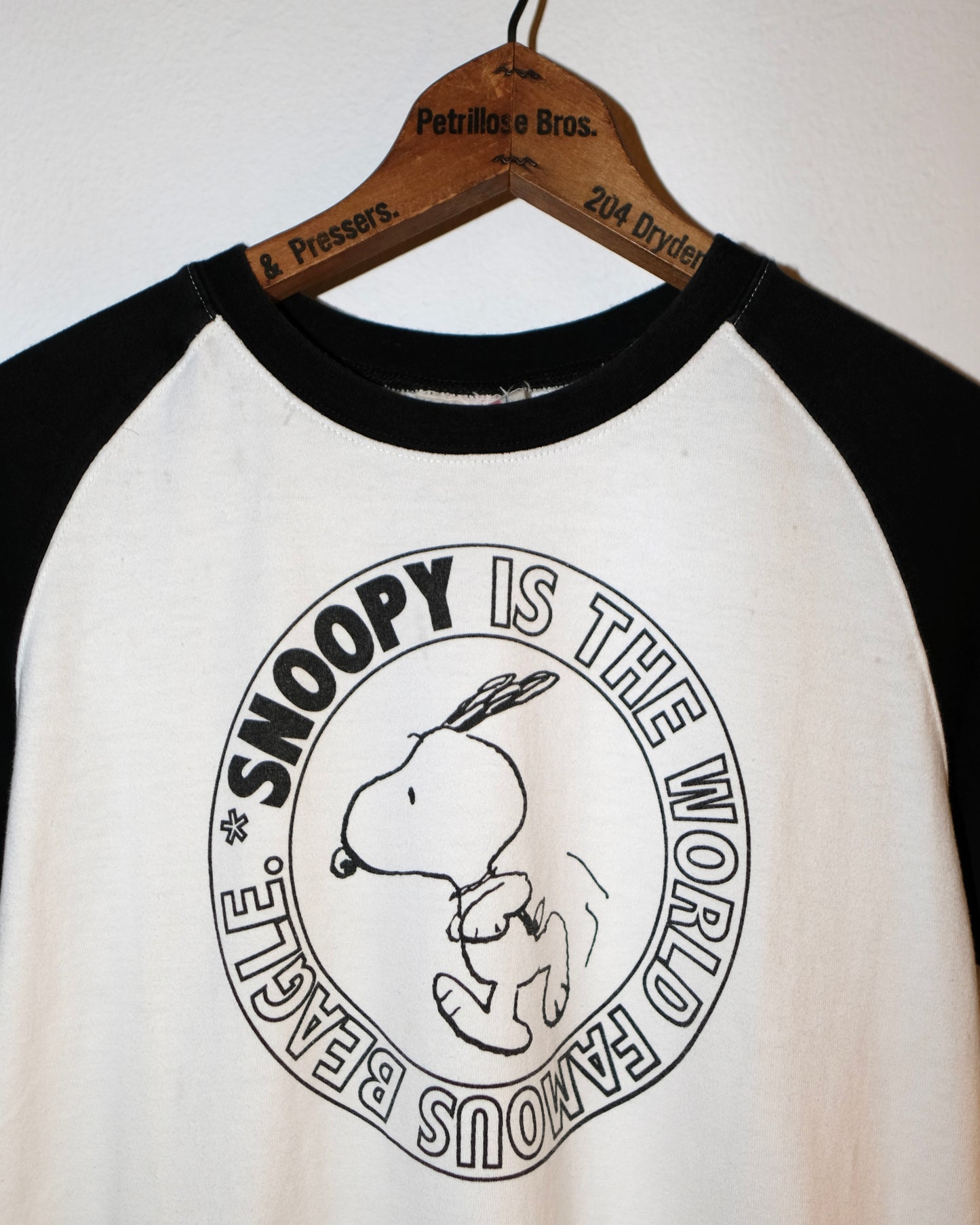 RINGER TWO TONE SNOOPY TEE