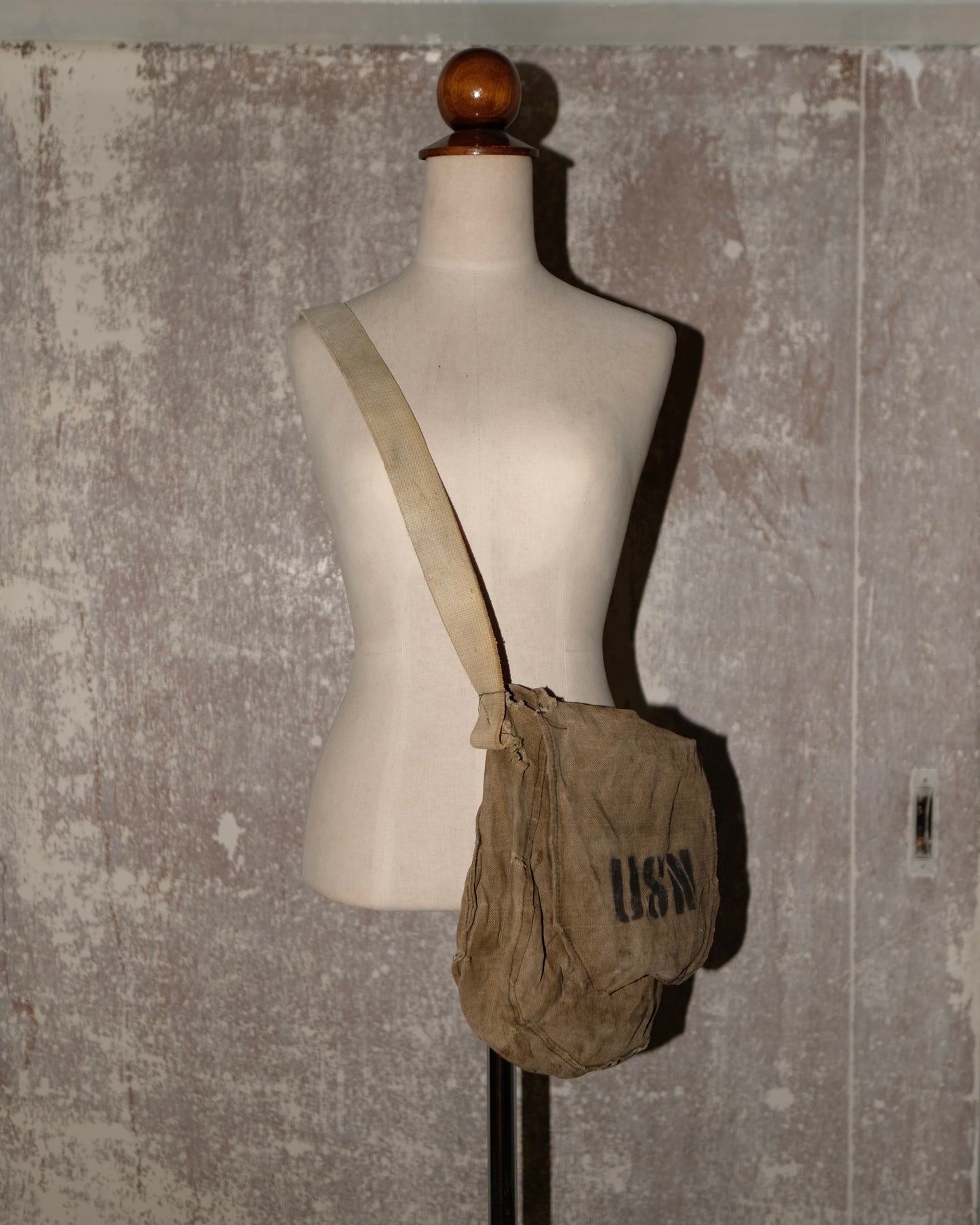 U.S.N STENCIL TOOLS CROSS BODY BAG