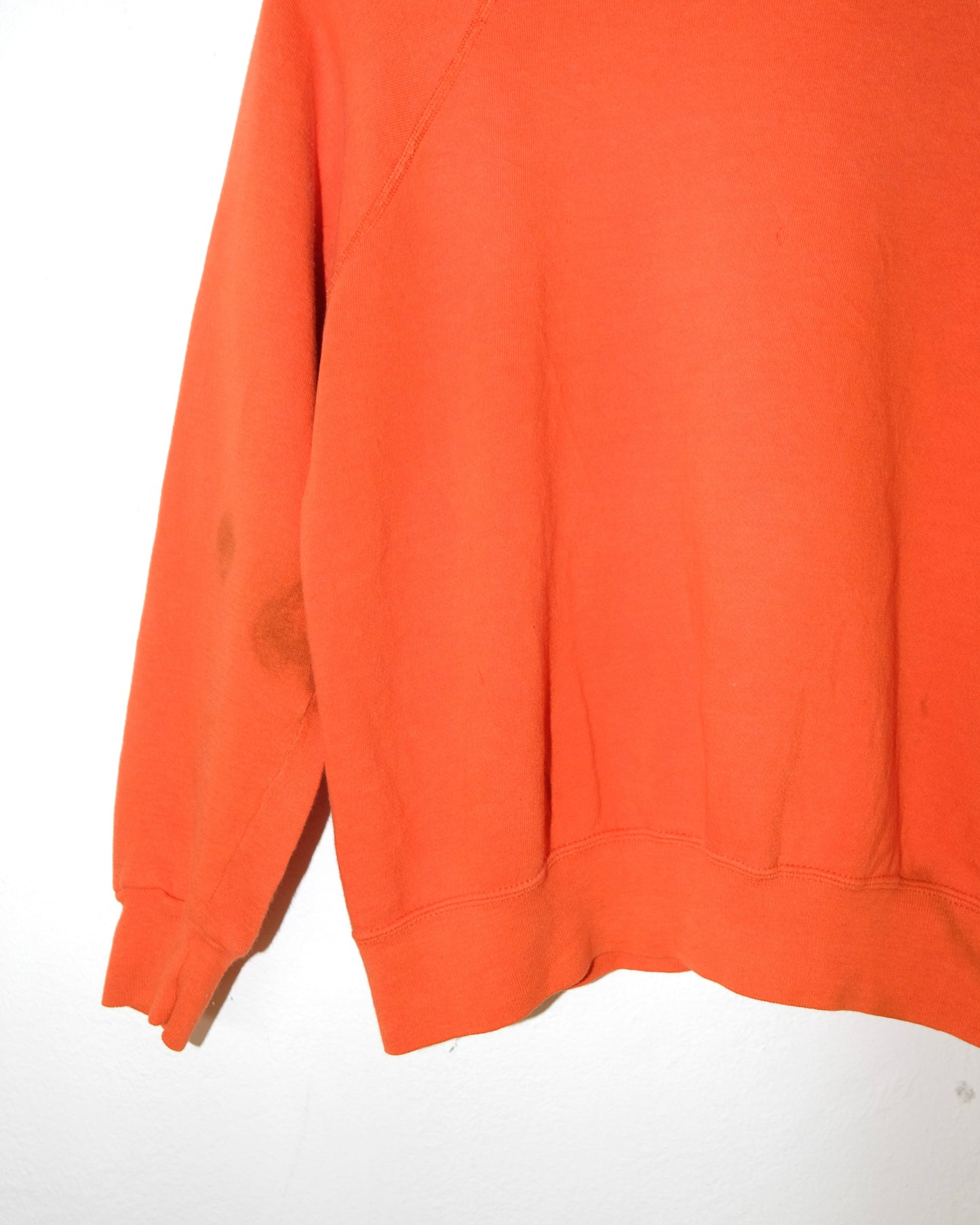 80s BLANK ORANGE SWEATSHIRT