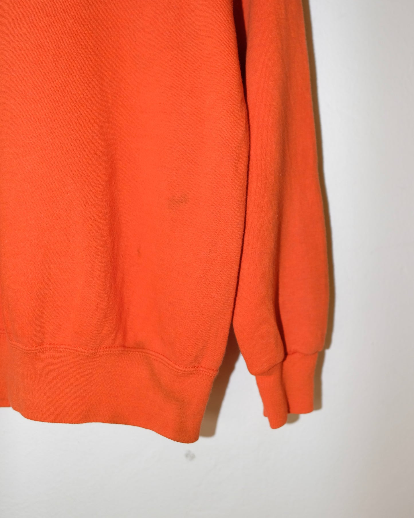 80s BLANK ORANGE SWEATSHIRT