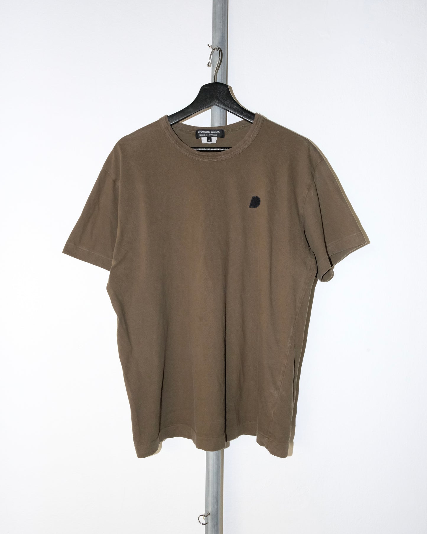Comme des Garçons HOMME DEUX OLIVE GREEN TEE