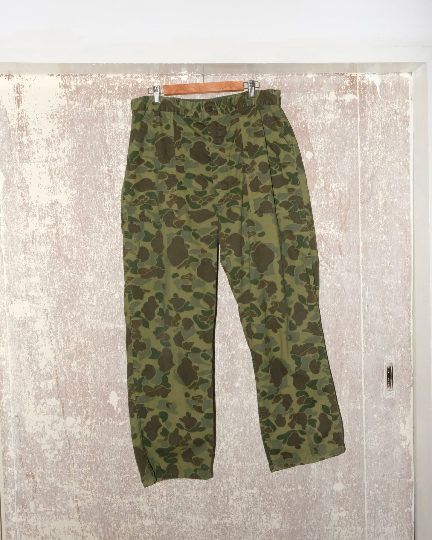 70s DUCK CAMO HUNTING OG-107 PATTERN PANTS