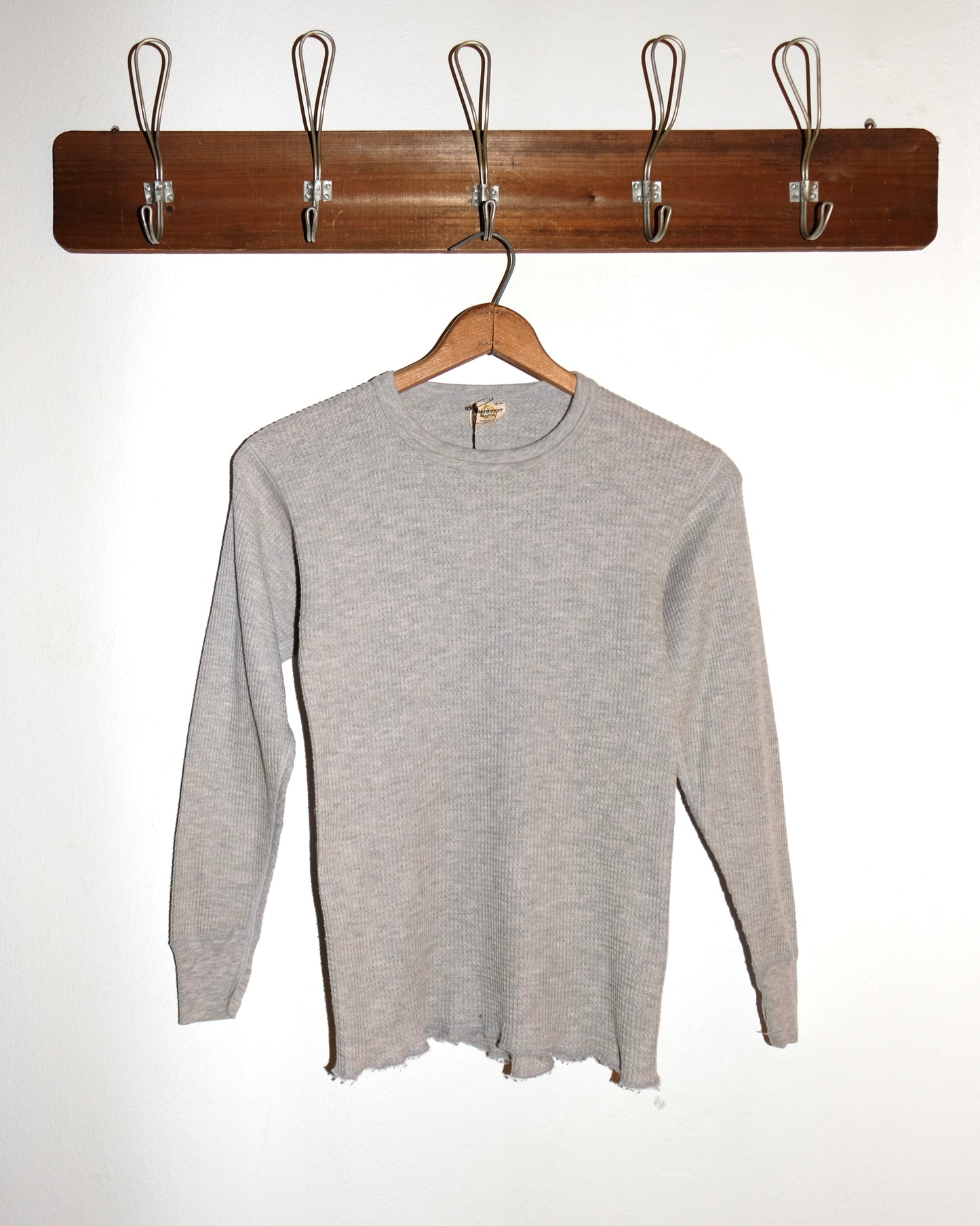 WAFFLE UNDER SHIRT GREY