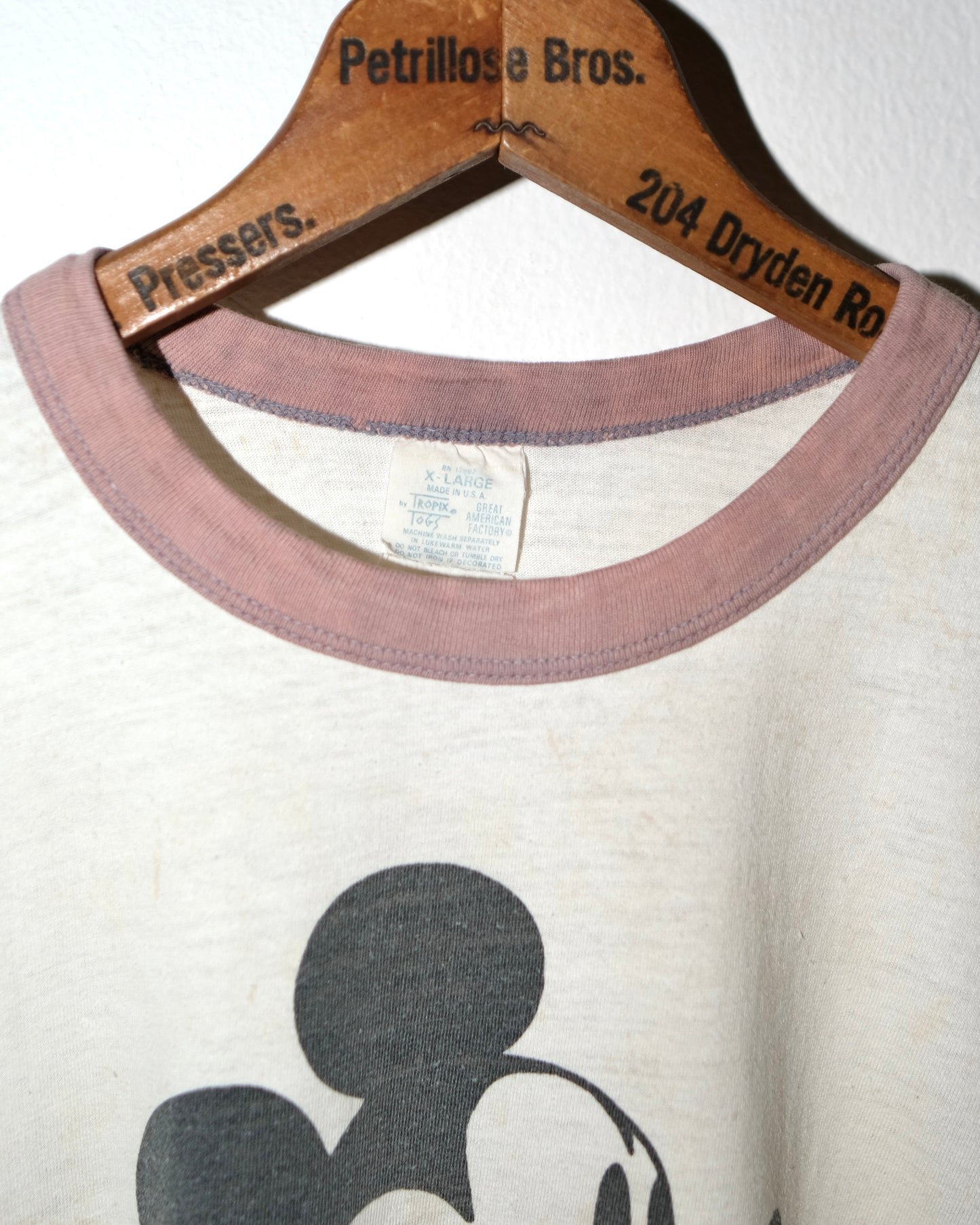 80s MICKEY MOUSE RINGER TEE