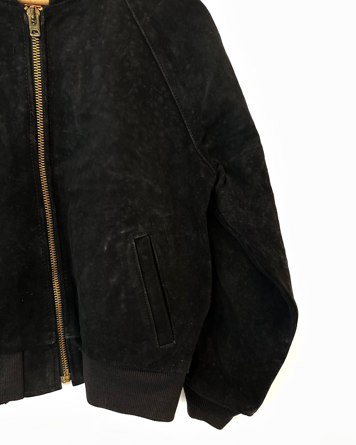 80s VANSON LEATHER SUEDE JACKET