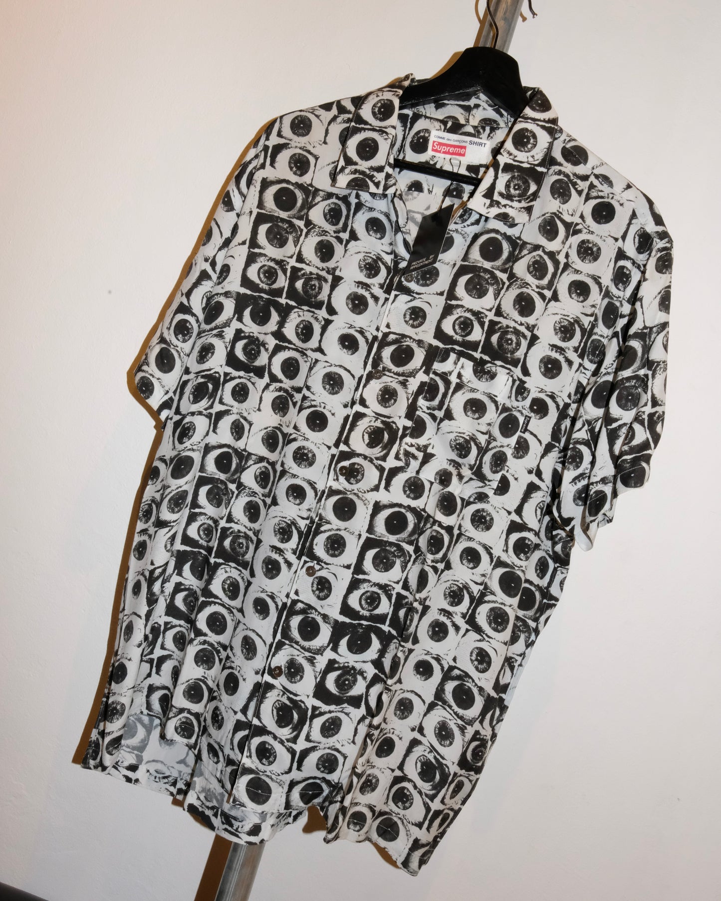 Comme des Garçons x Supreme RAYON BUTTON SHIRT