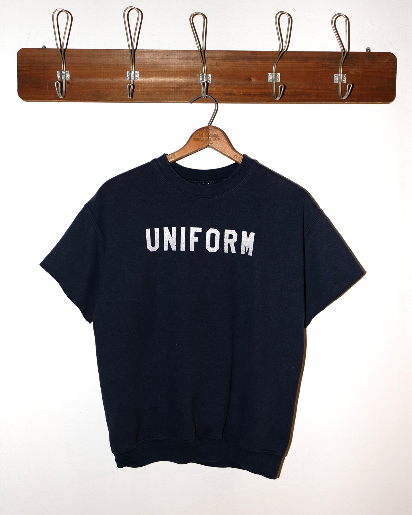 80s FONT SWEATSHIRT SHORT SLEEVE ‘UNIFORM’