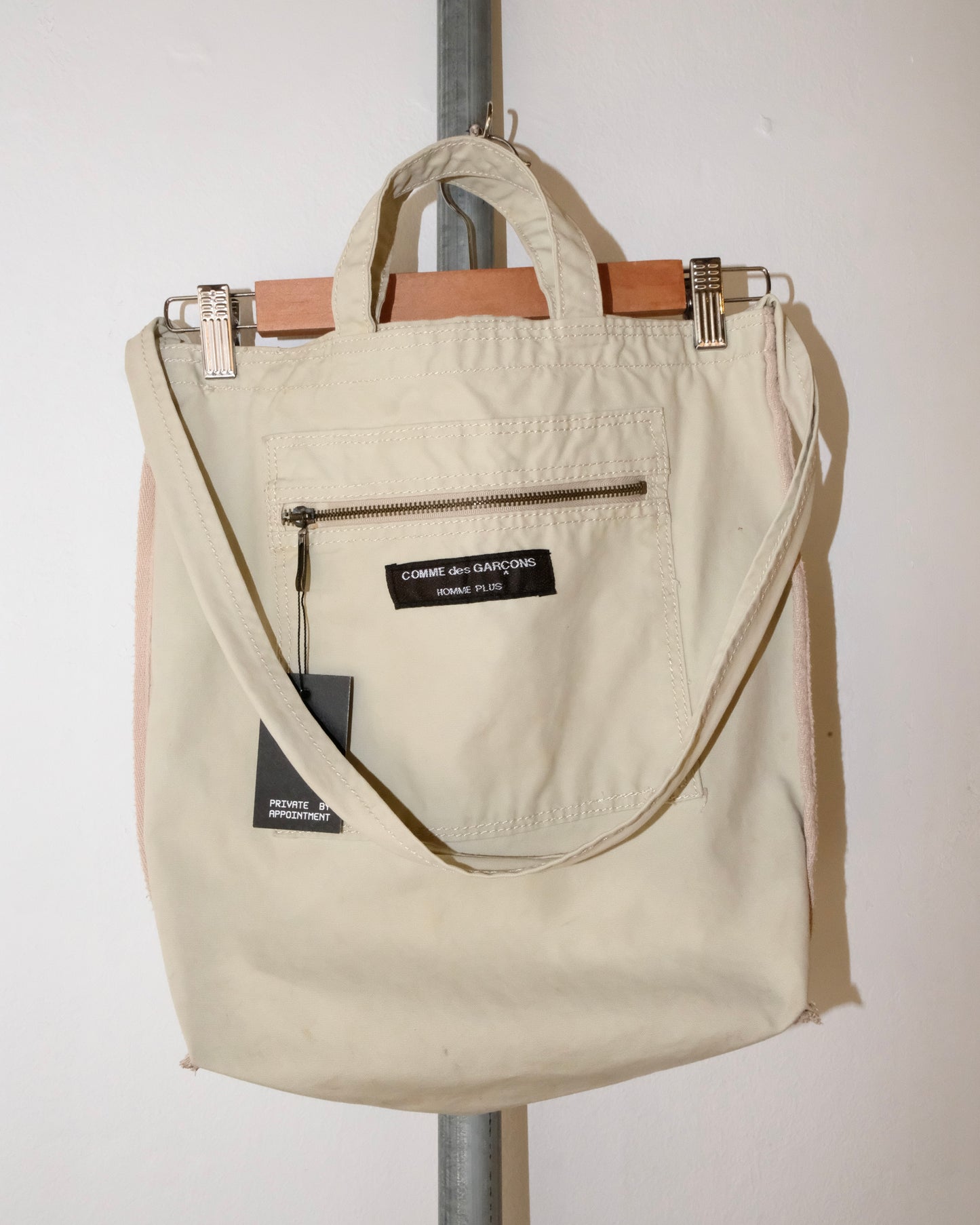 Comme des Garçons HOMME PLUS SEE IT WEAR IT REVERSIBLE TOTE BAG