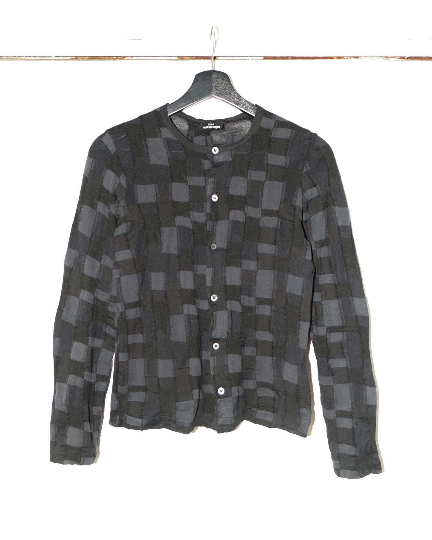 Comme des Garçons tricot PATCHES WORK CARDIGAN AD2005