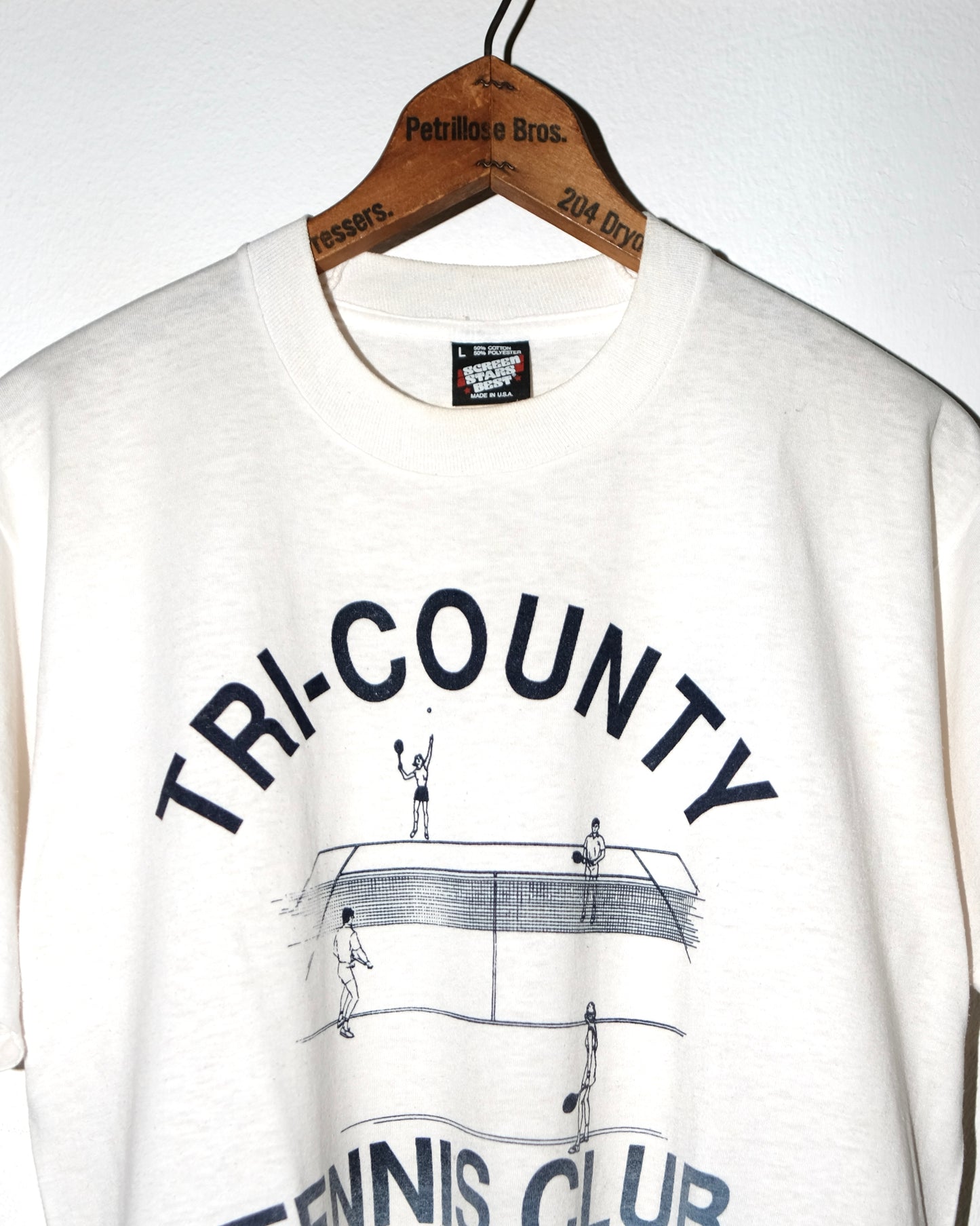 80s TRI-COUNTY TENNIS CLUB TEE