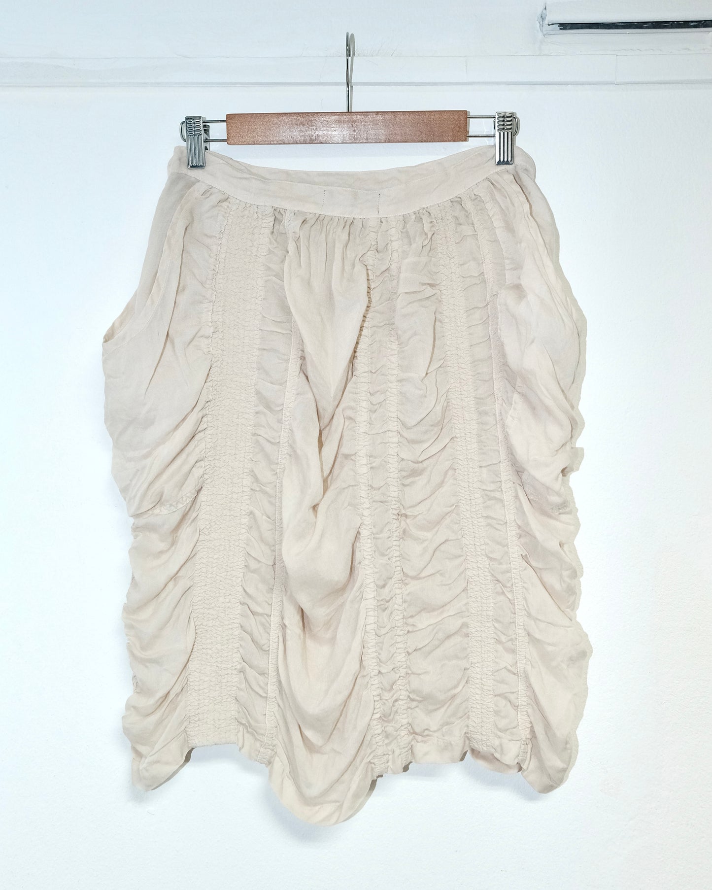 ZUCCA BY ISSEY MIYAKE SHIRRING SKIRT