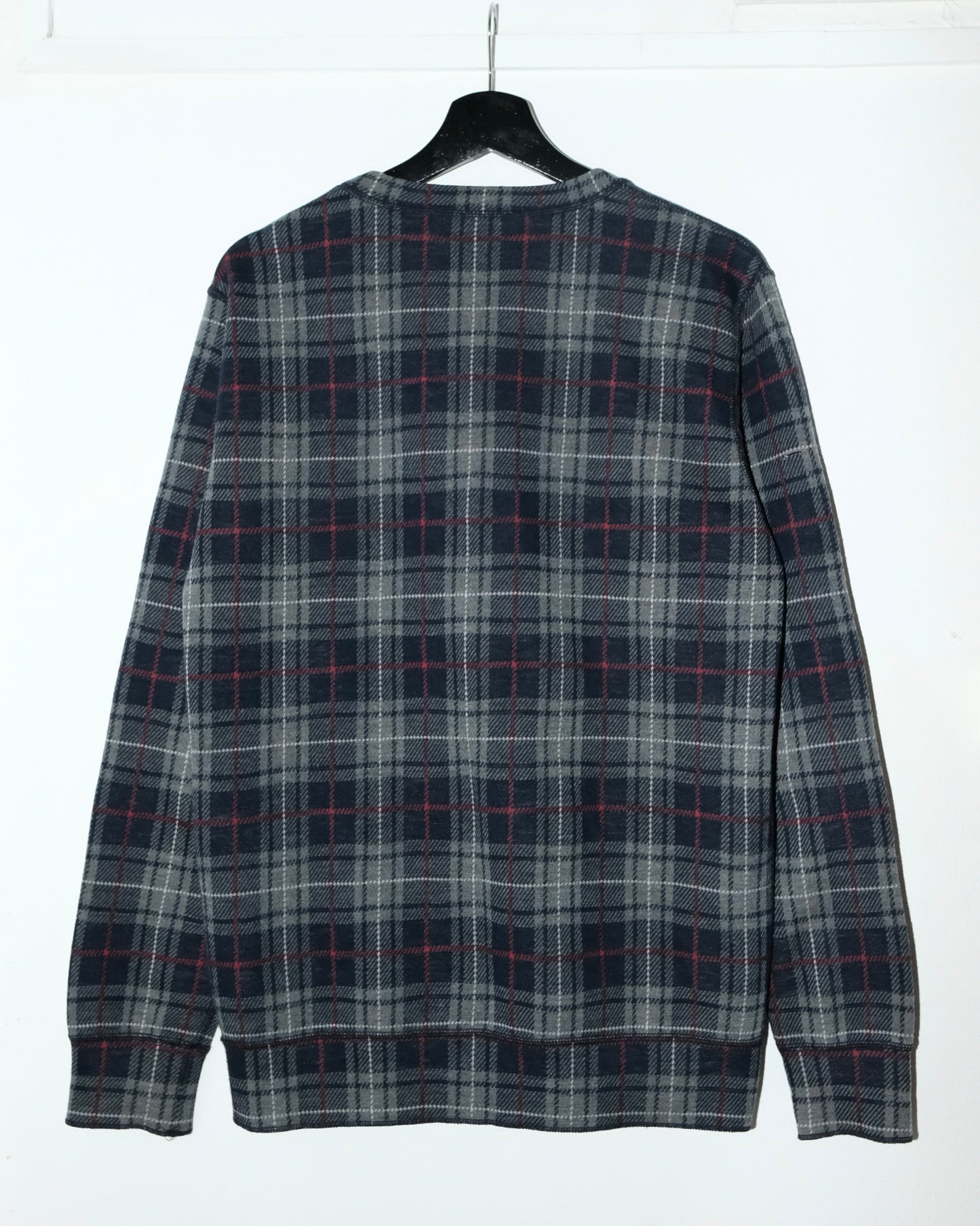 JUNYA WATANABE MAN COMME des GARCONS PLAID KNIT CARDIGAN