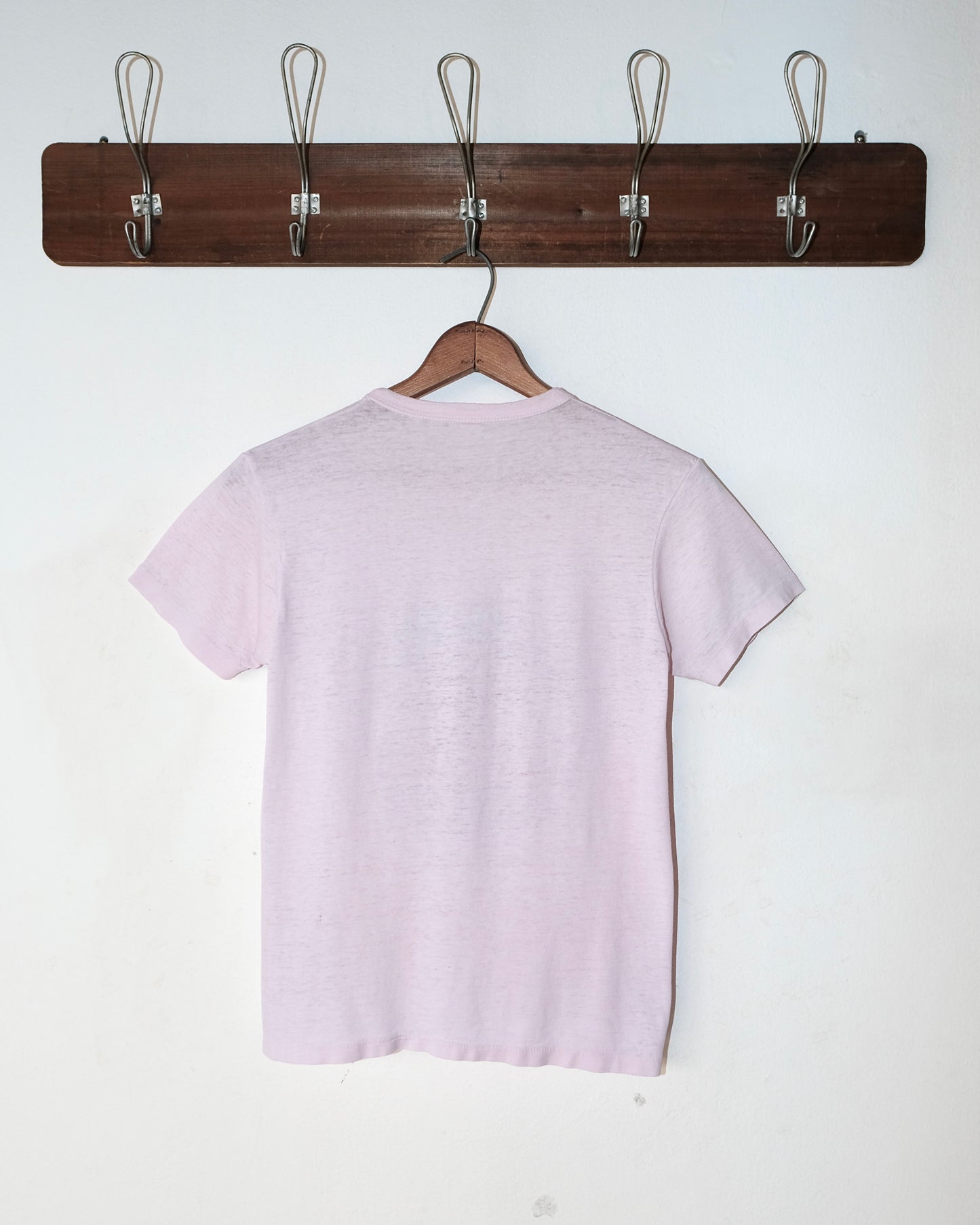 80s MONTREAL FADED BABY PINK TEE