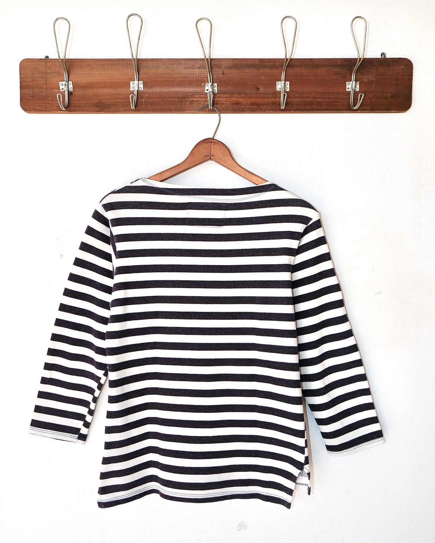 MFSC 1010 INDIGO YARN “MARINIÈRE” STRIPED JERSEY SHIRT