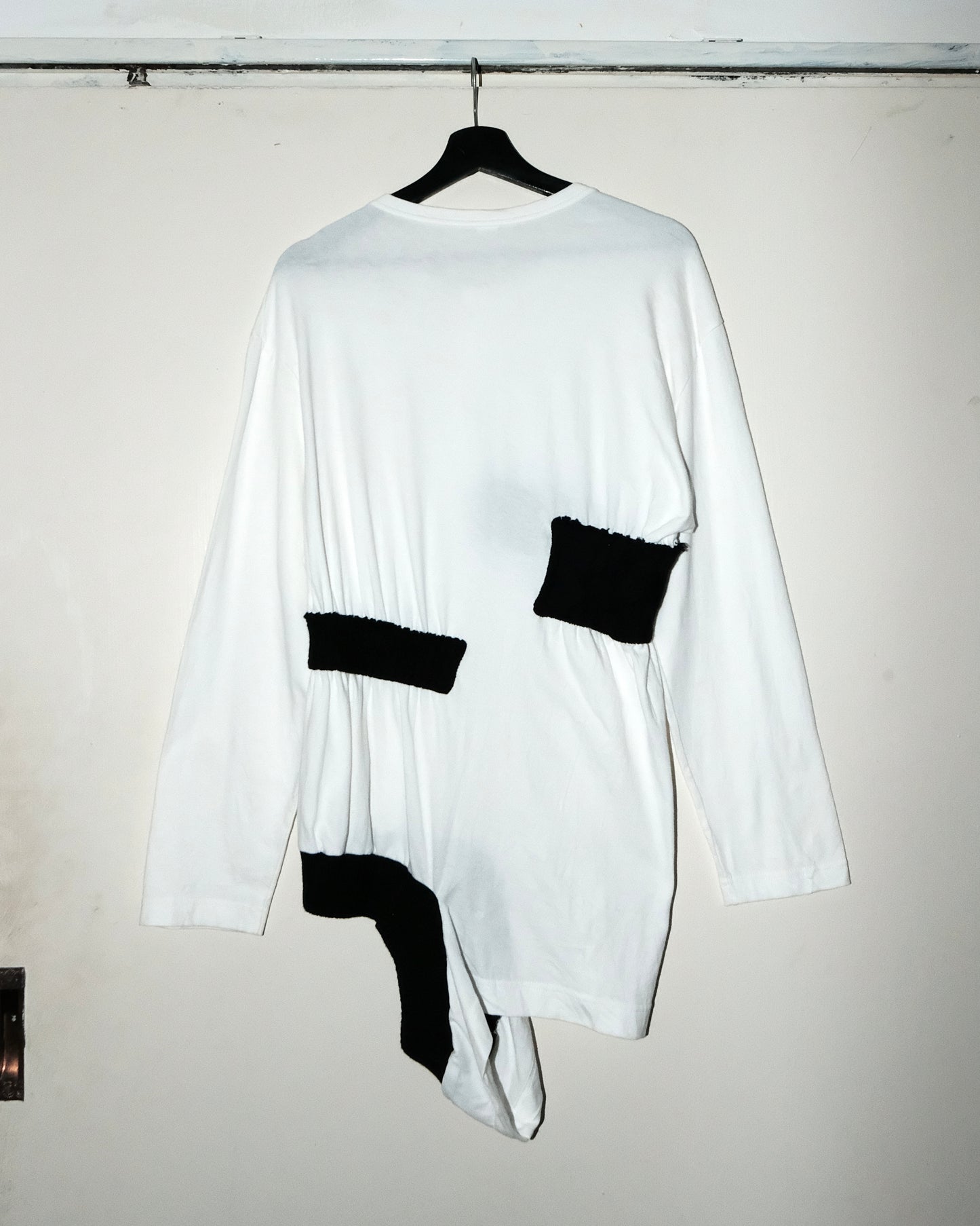 Y’s YOHJI YAMAMOTO ASYMMETRIC PATCH LONG SLEEVE