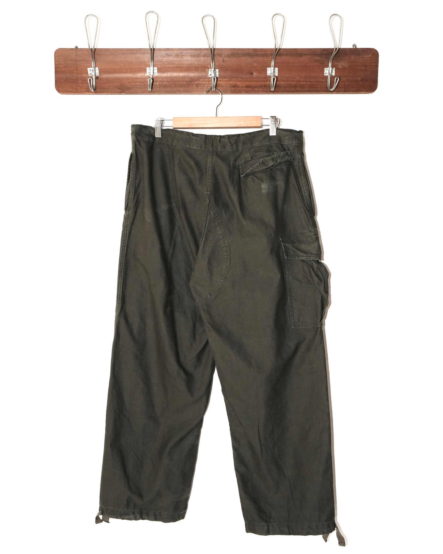 80s ERUOPIAN DRAWSTRING MILITARY PANTS