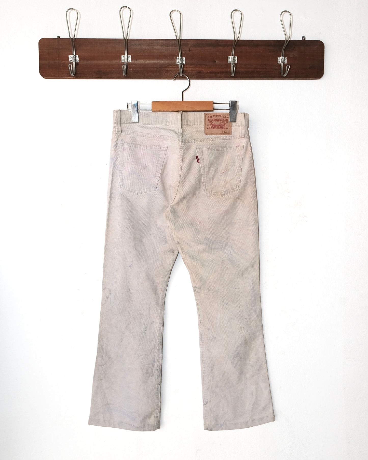 80s LEVI’S CORDUROY BOOT CUT JEANS