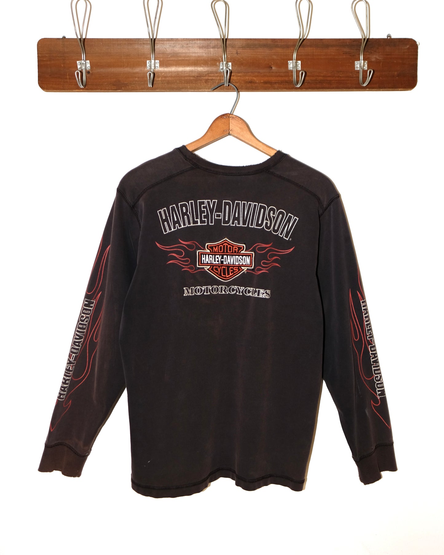 90s HARLEY DAVIDSON LONG SLEEVE FADED