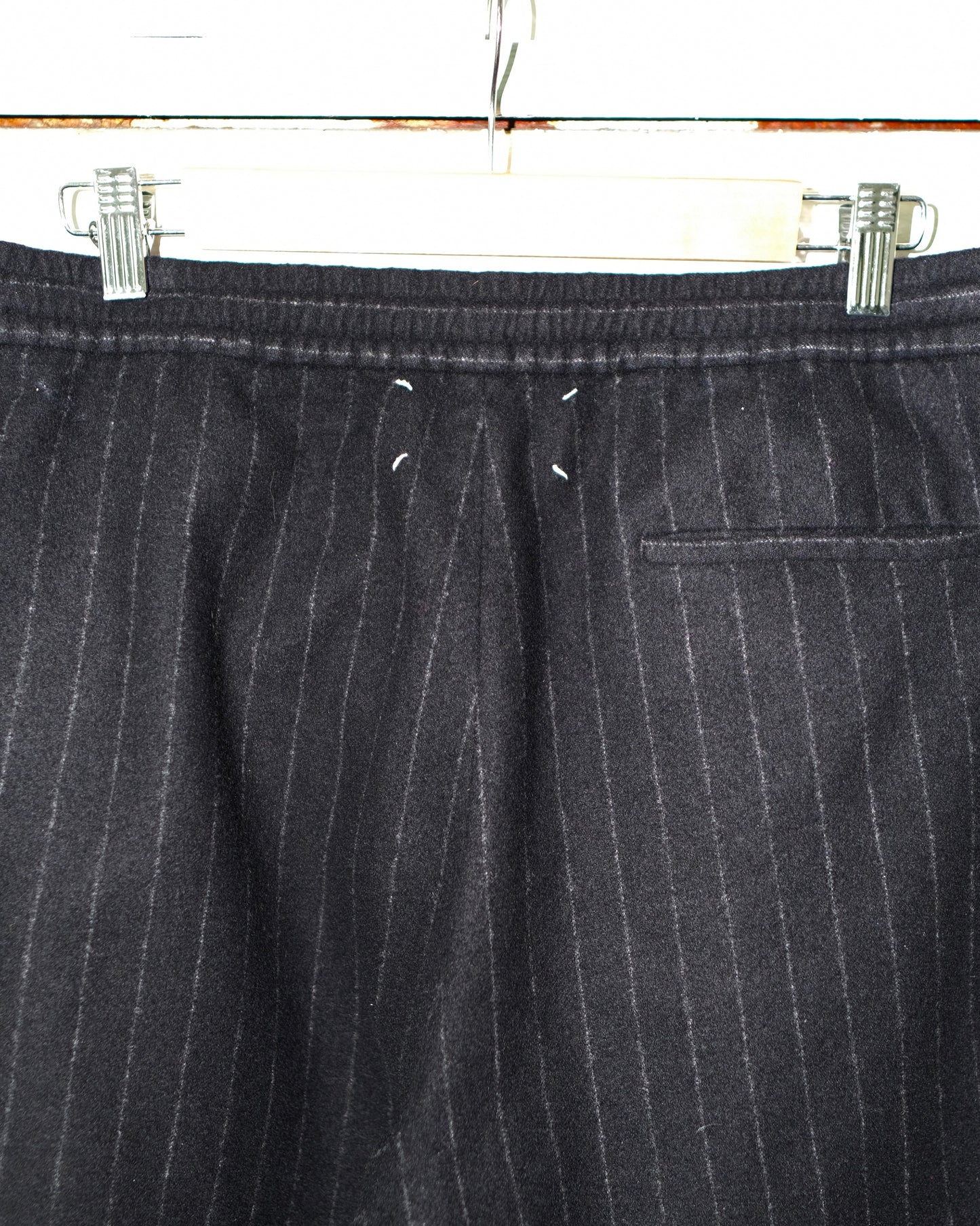MAISON MARGIELA 20AW WOOL FLANNEL STRIPE PANT