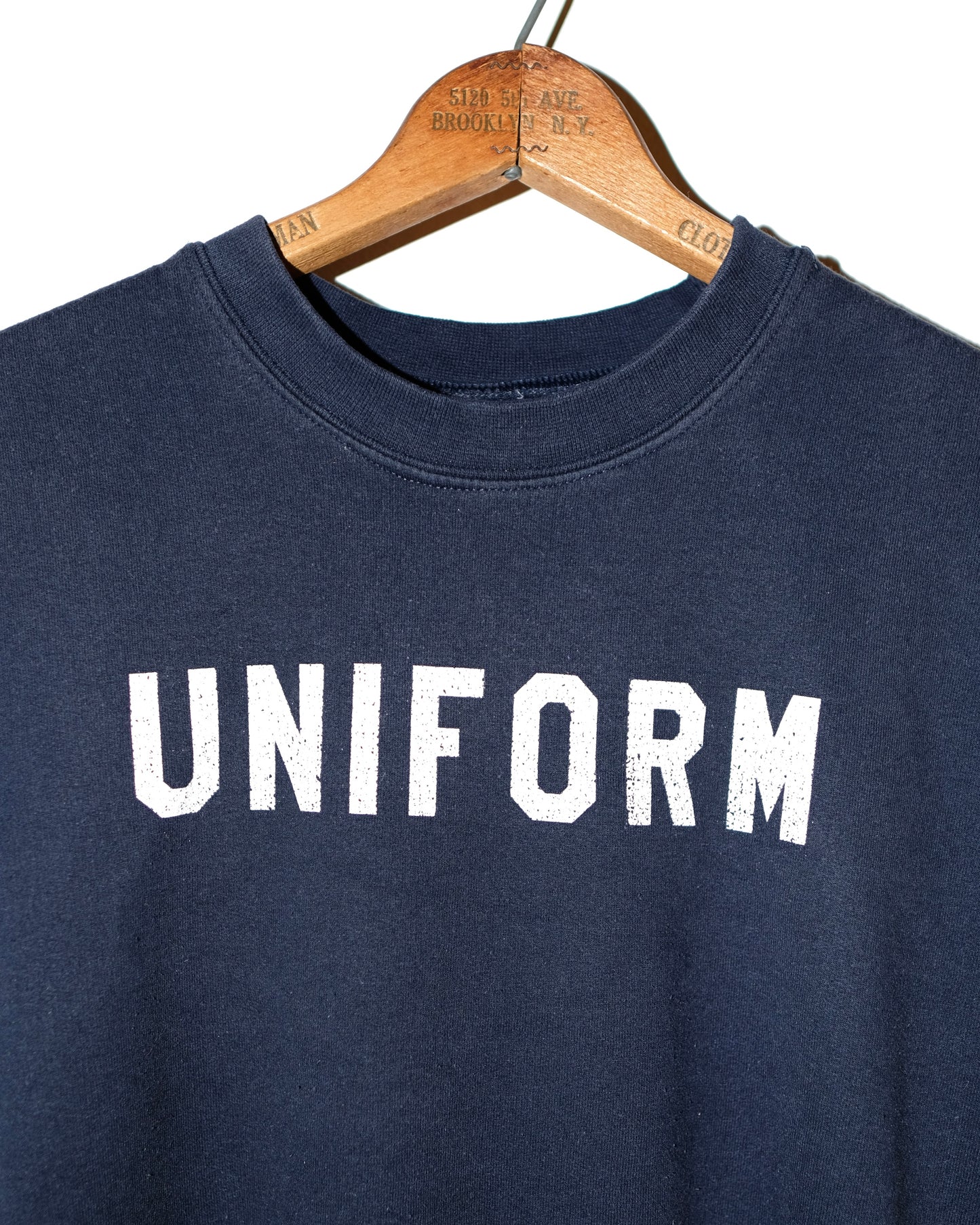 80s FONT SWEATSHIRT SHORT SLEEVE ‘UNIFORM’